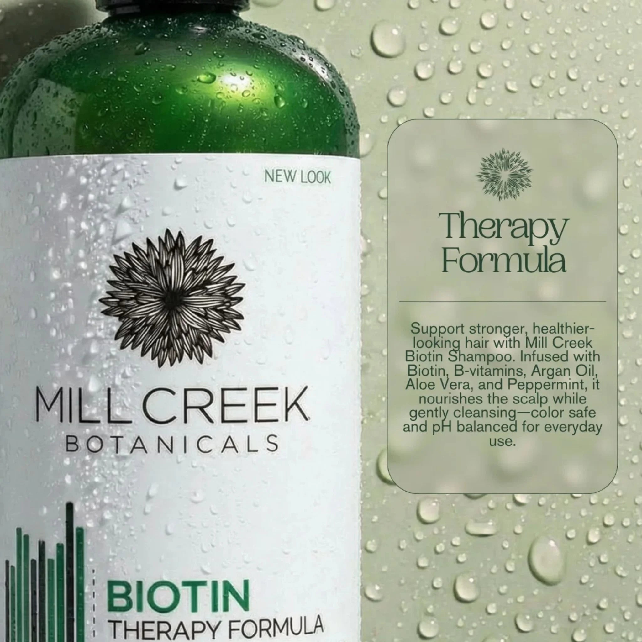 Mill Creek Botanicals Biotin Shampoo - 414ml