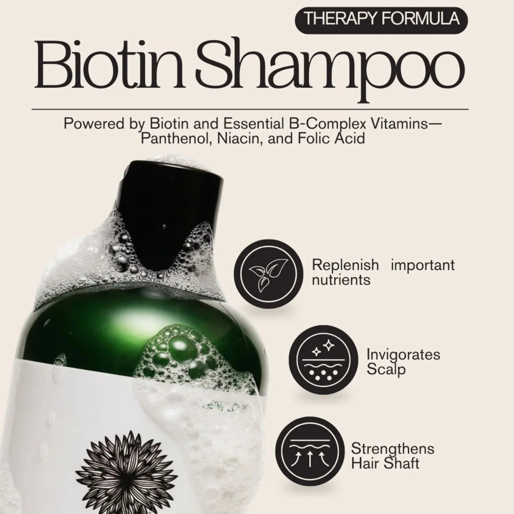 Mill Creek Botanicals Biotin Shampoo - 414ml