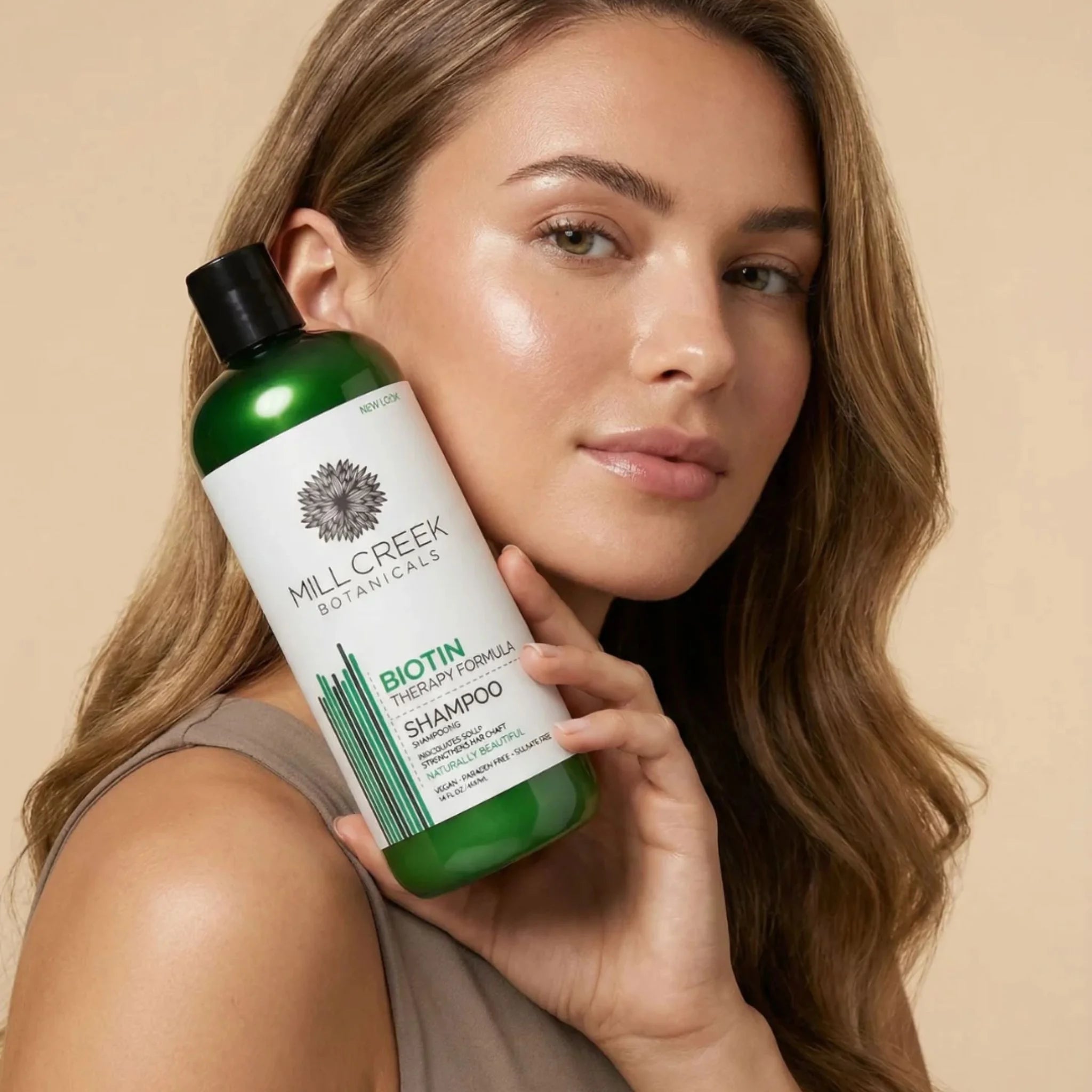 Mill Creek Botanicals Biotin Shampoo - 414ml