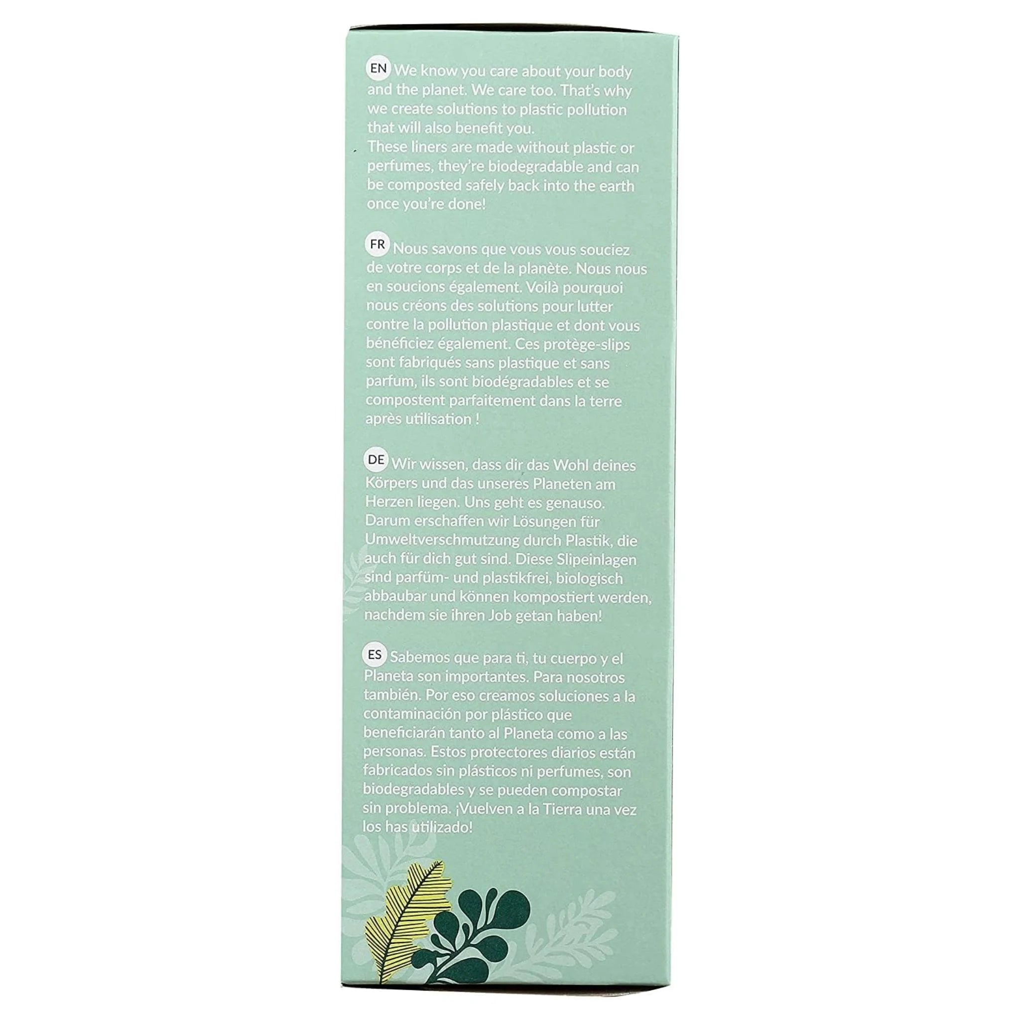 Natracare Mini Panty Liners 30 pc - Nature's Source Inc