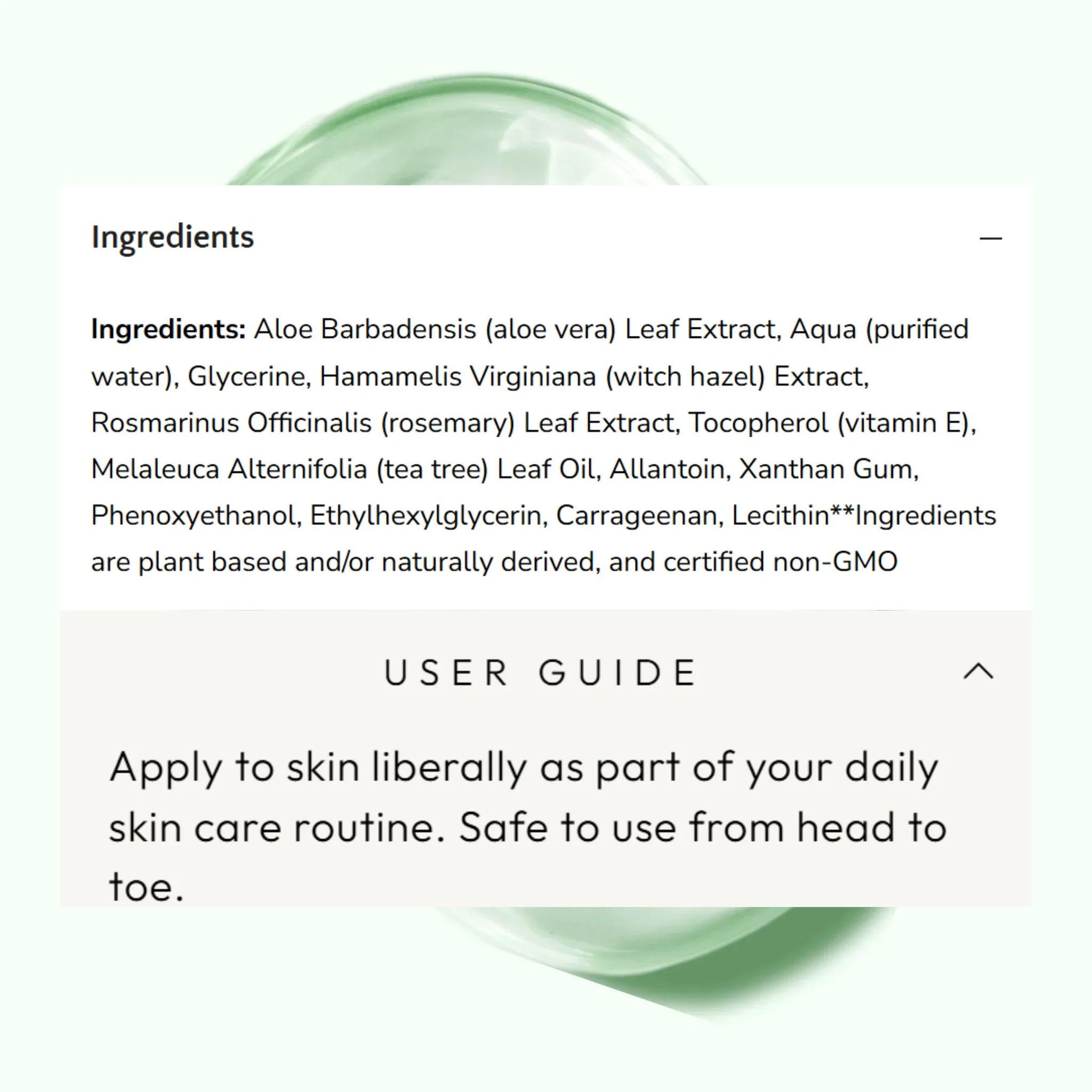 Nature's Aid All-Natural Multi-Purpose Skin Gel - 125ml