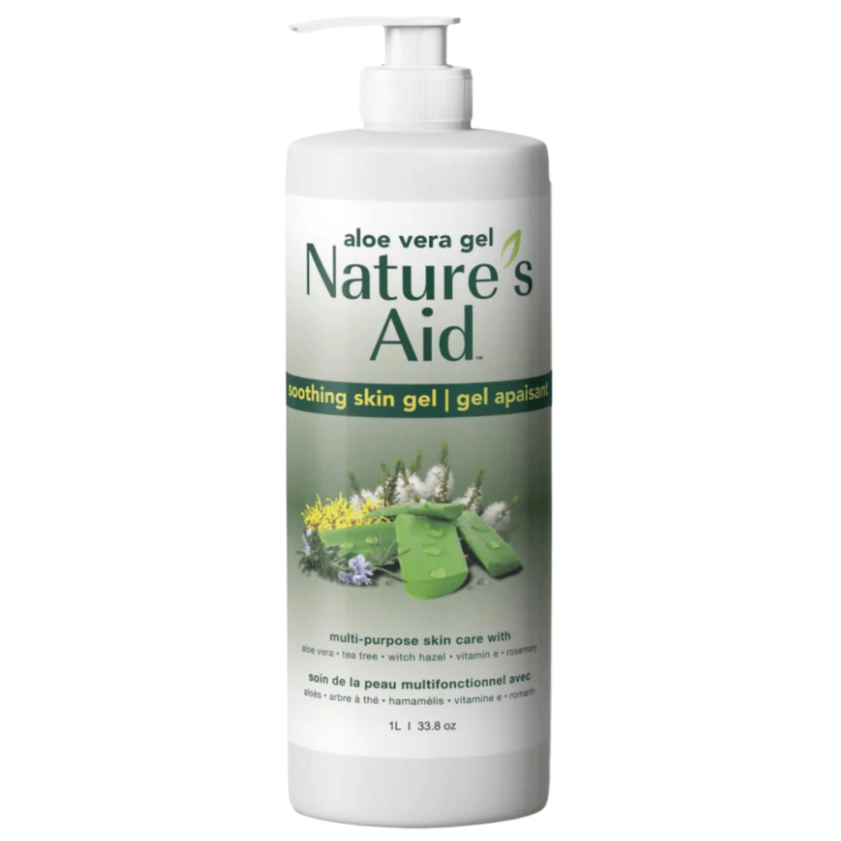 Nature's Aid All-Natural Multi-Purpose Skin Gel - 1L