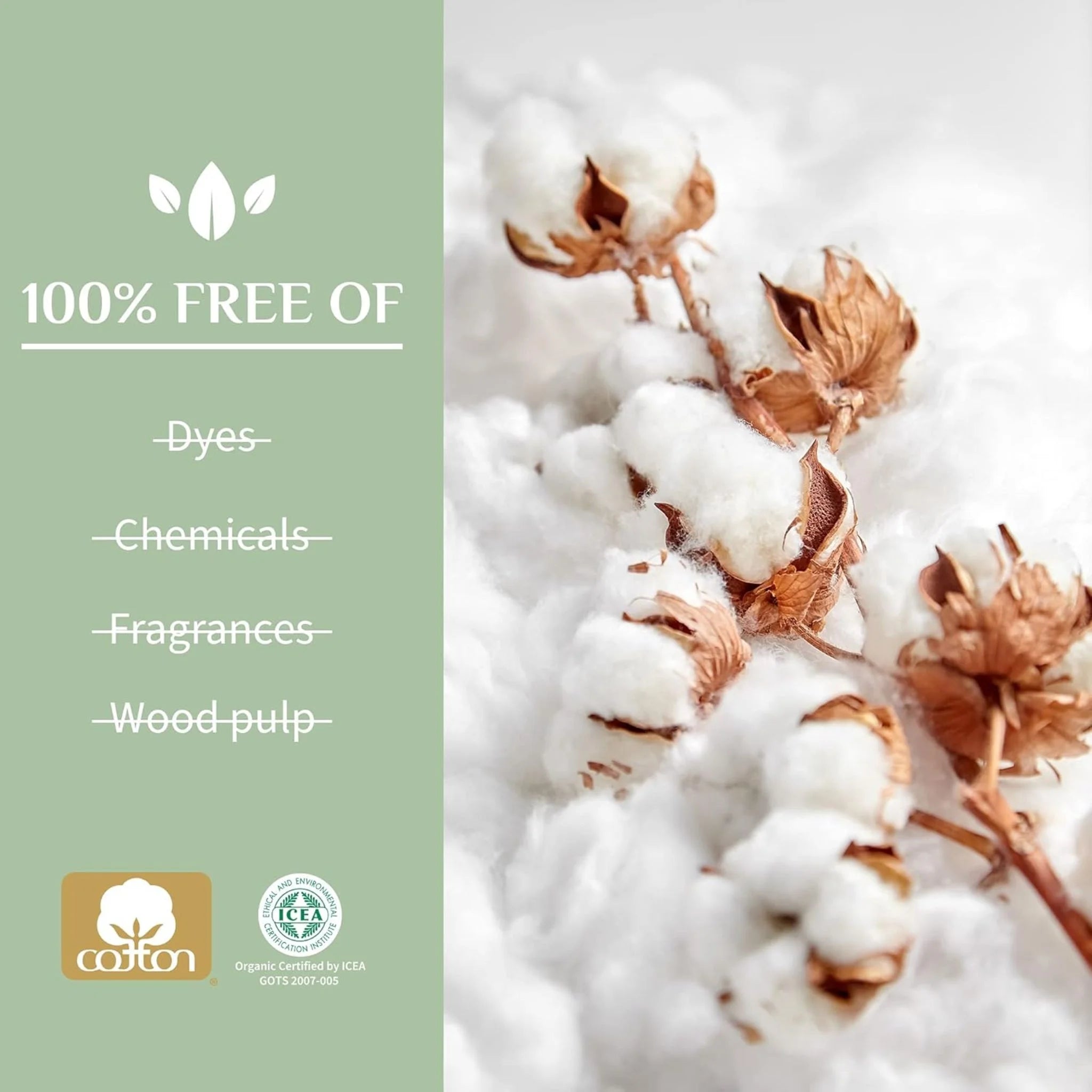 Organyc 100% Organic Cotton Tampons with Applicator (Super Heavy Flow) - 14 Pieces