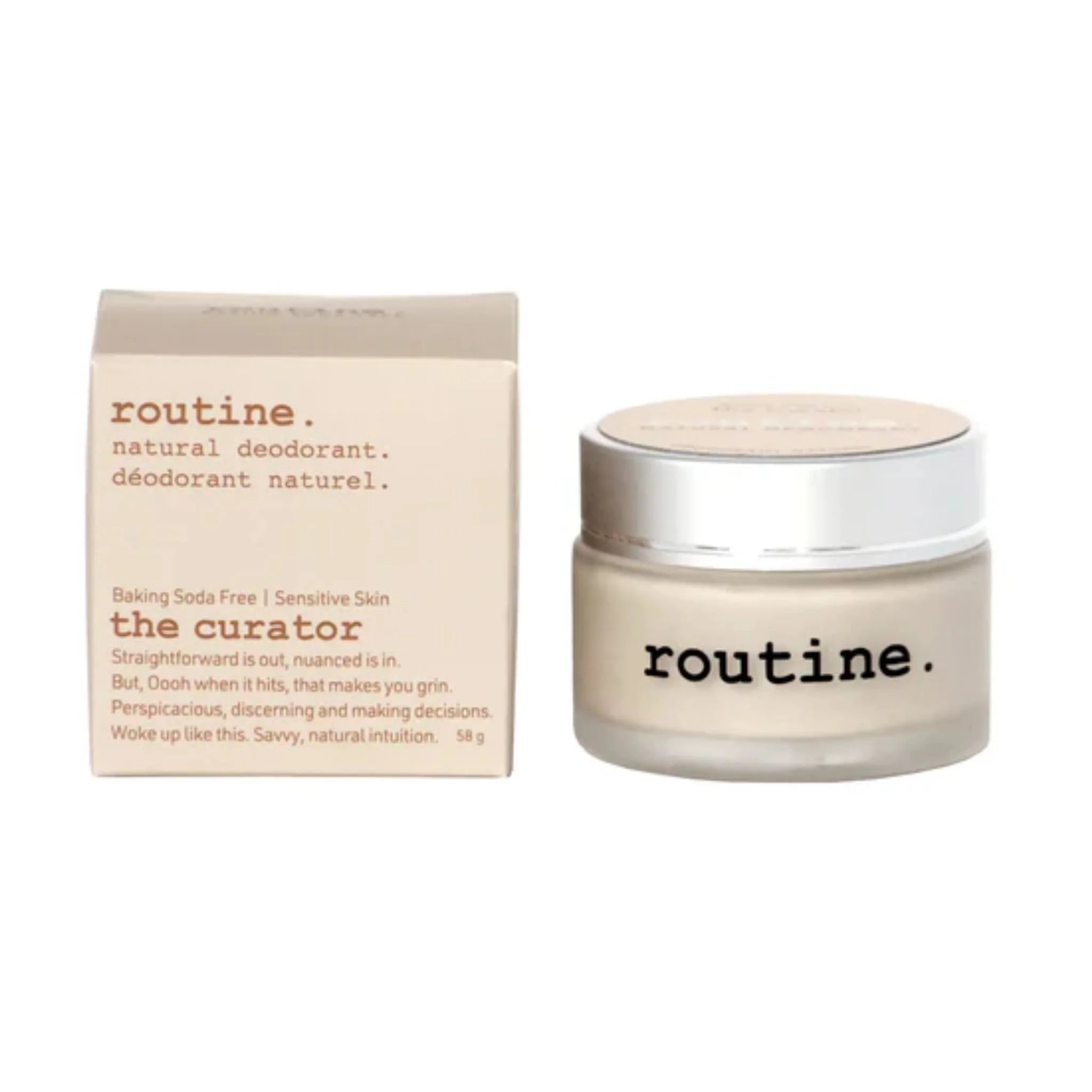 Routine The Curator Natural Deodorant 58g - Nature's Source Inc