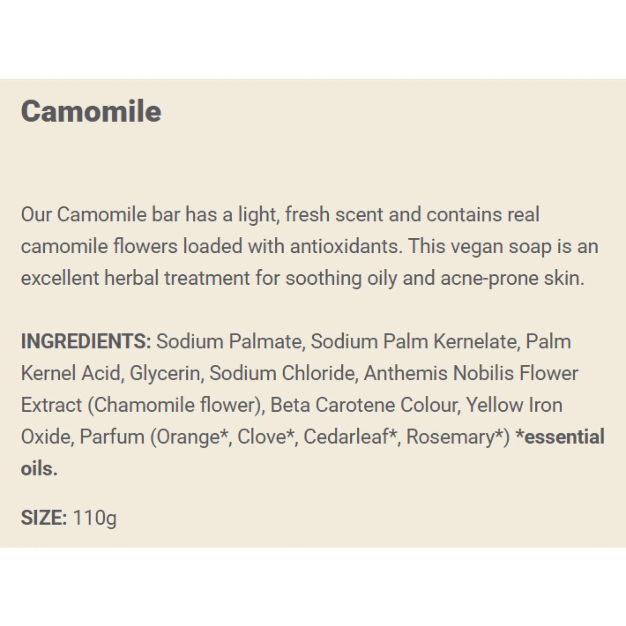 Soap Works Chamomile Soap 110g