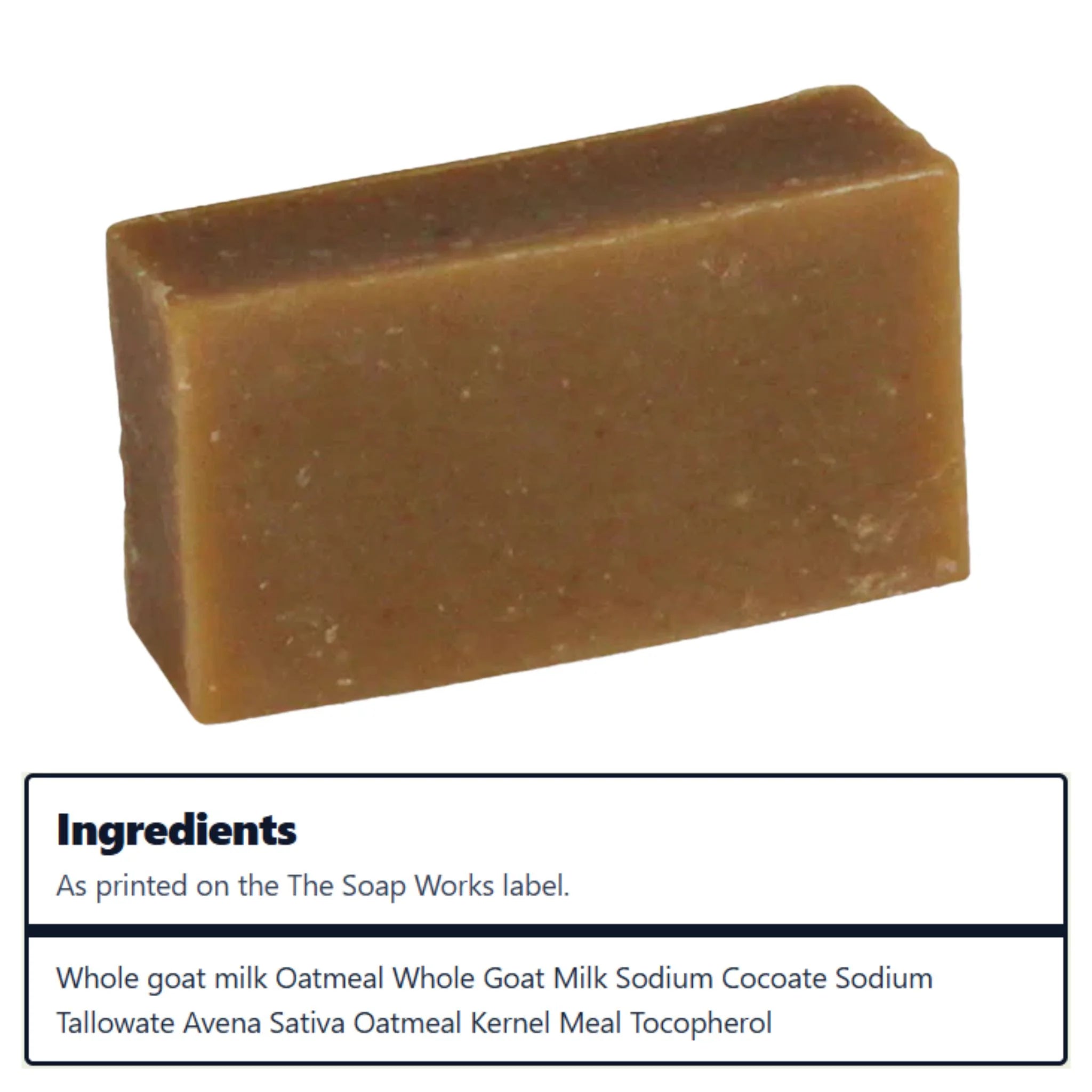 Soap Works Goat Milk Soap 100 g