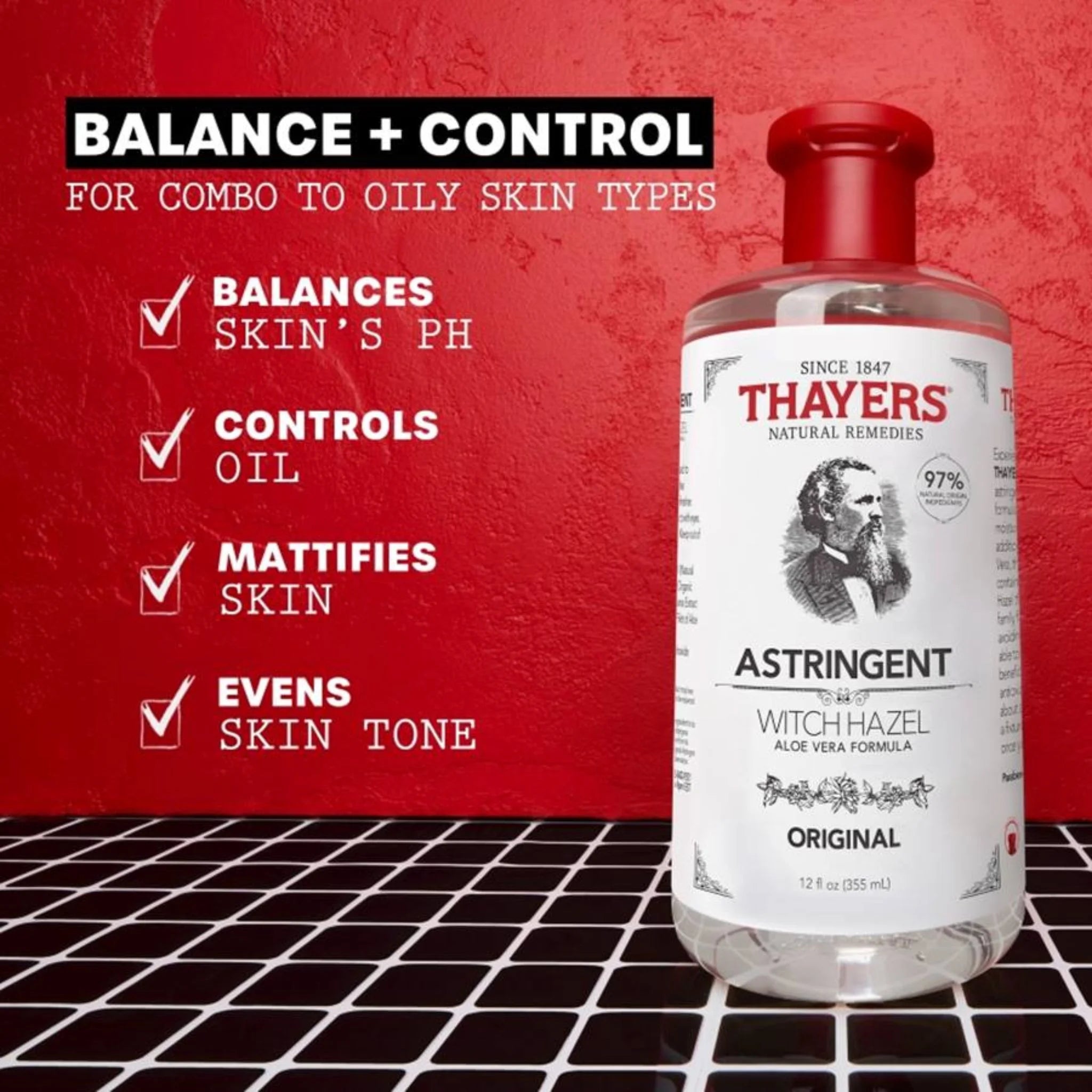 Thayer's Original Witch Hazel Astringent 355ml