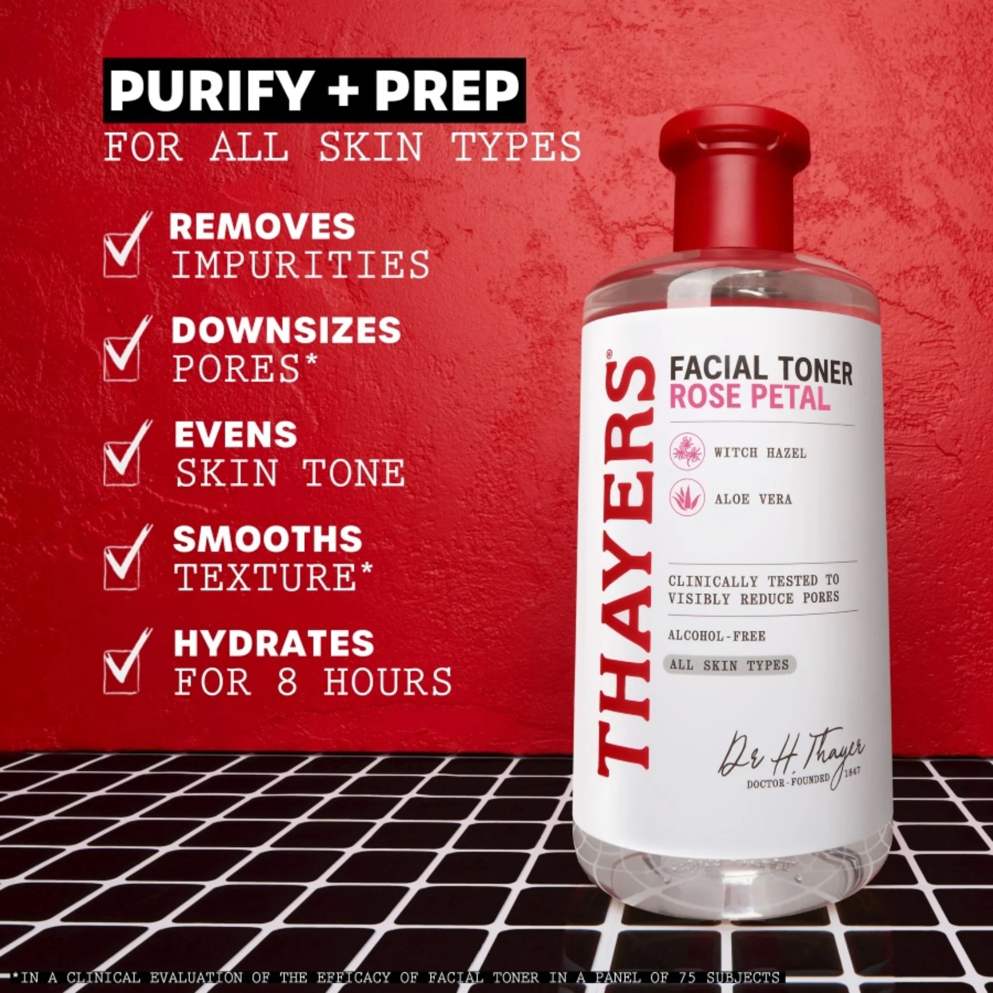 Thayer's Rose Petal Witch Hazel Facial Toner 355ml