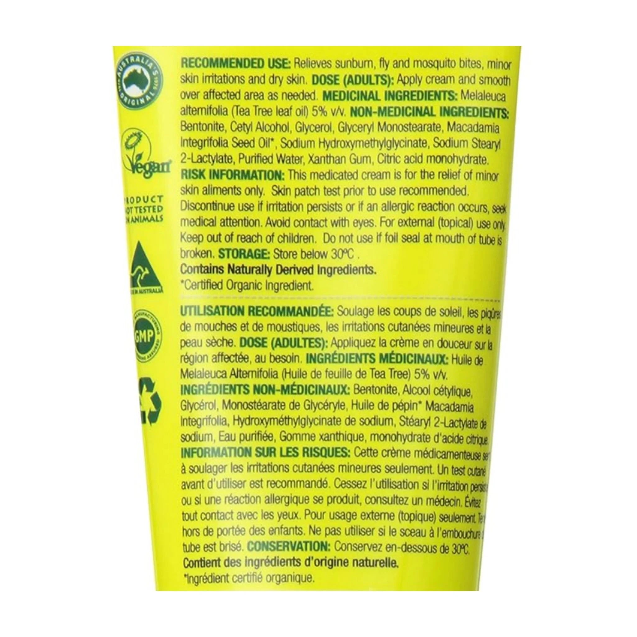 Thursday Tea Tree Antiseptic Cream 100g Tube