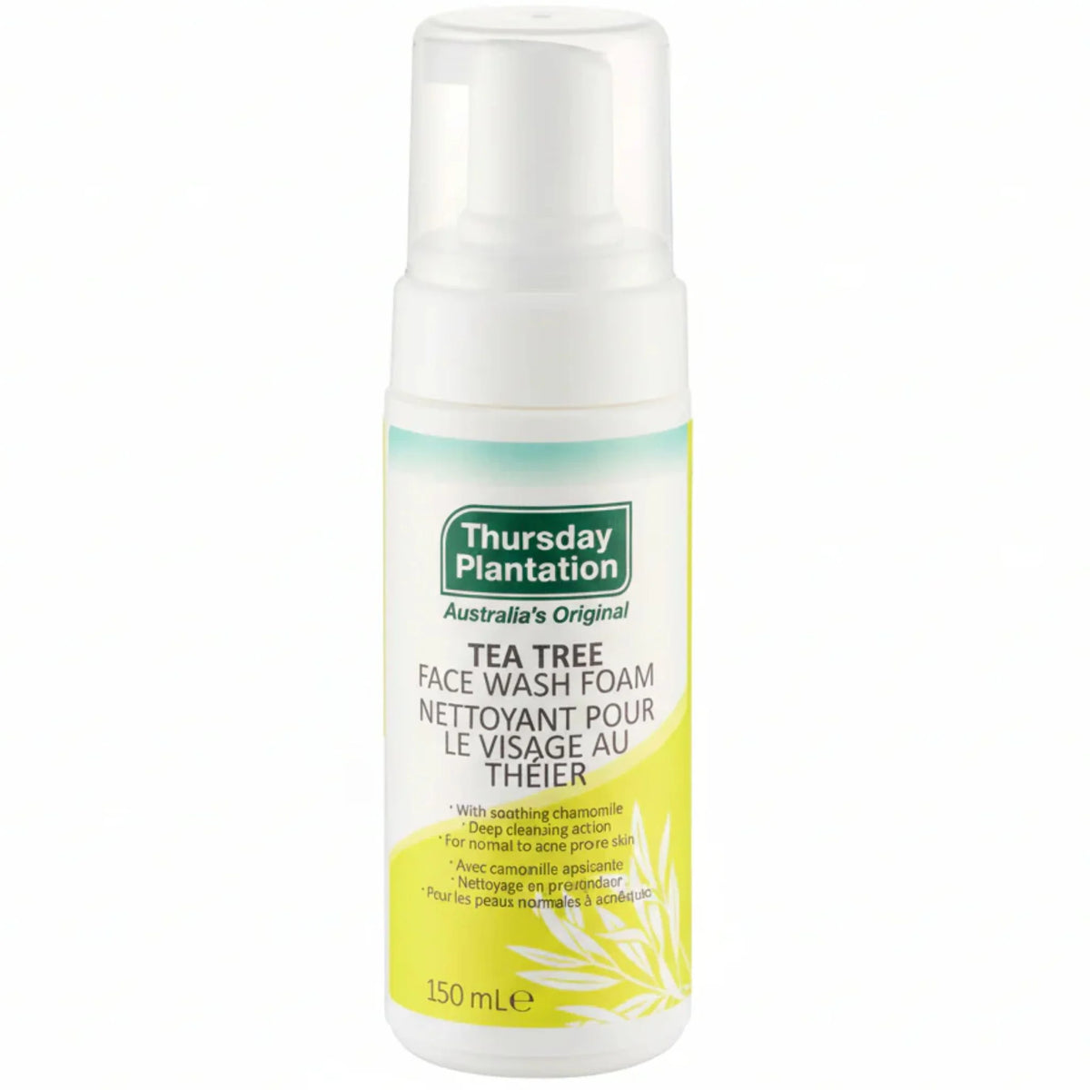 Thursday Plantation Tea Tree Face Wash Foam - 150ml