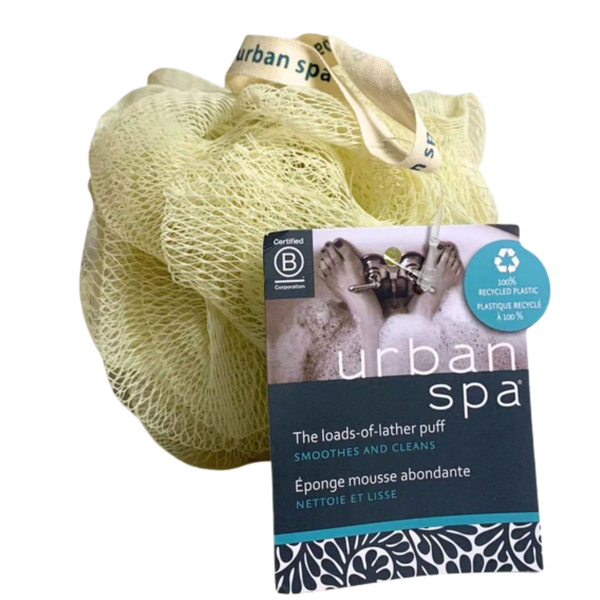 Urban Spa The-Loads-of-Lather Pouf (1Piece)