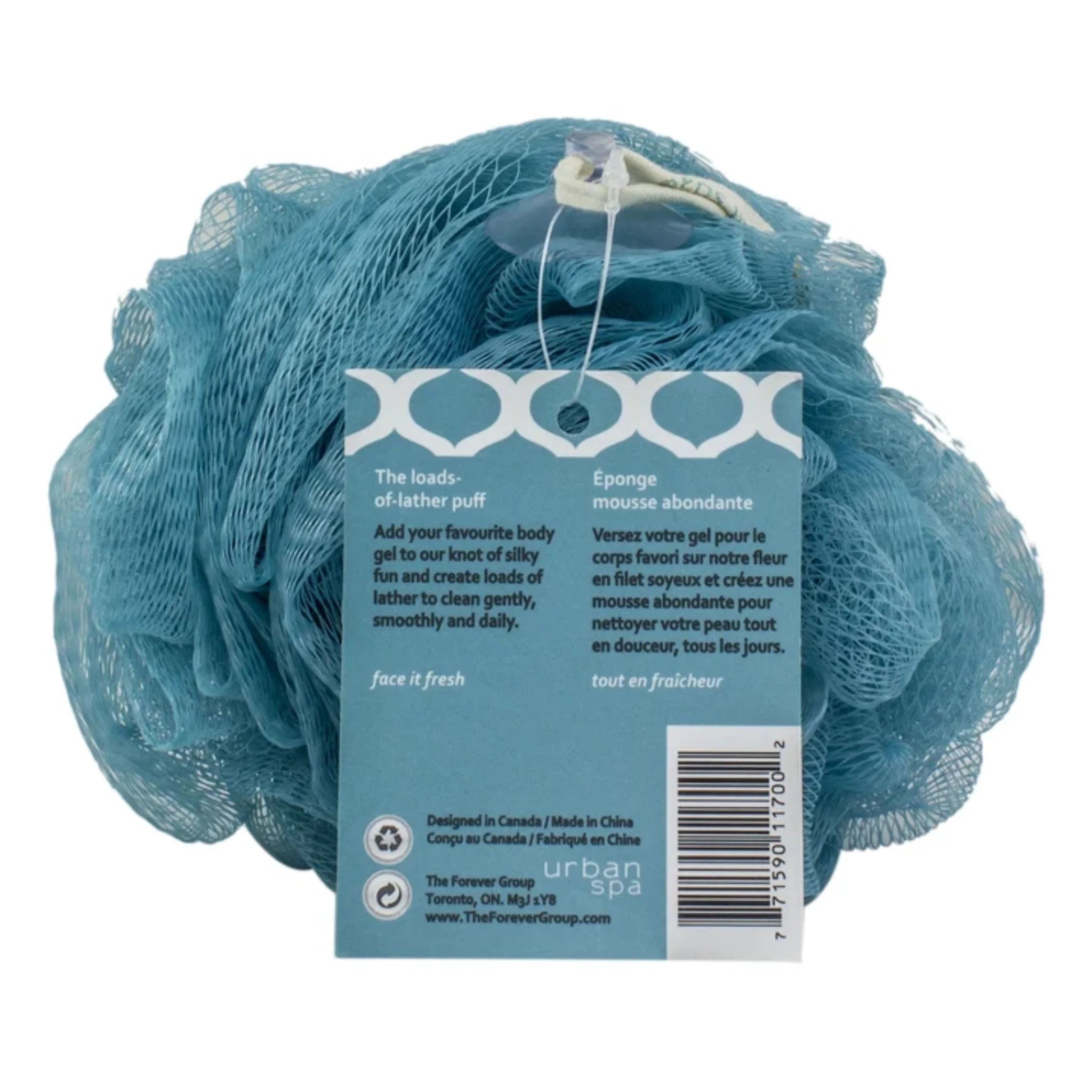 Urban Spa The-Loads-of-Lather Pouf (1Piece)