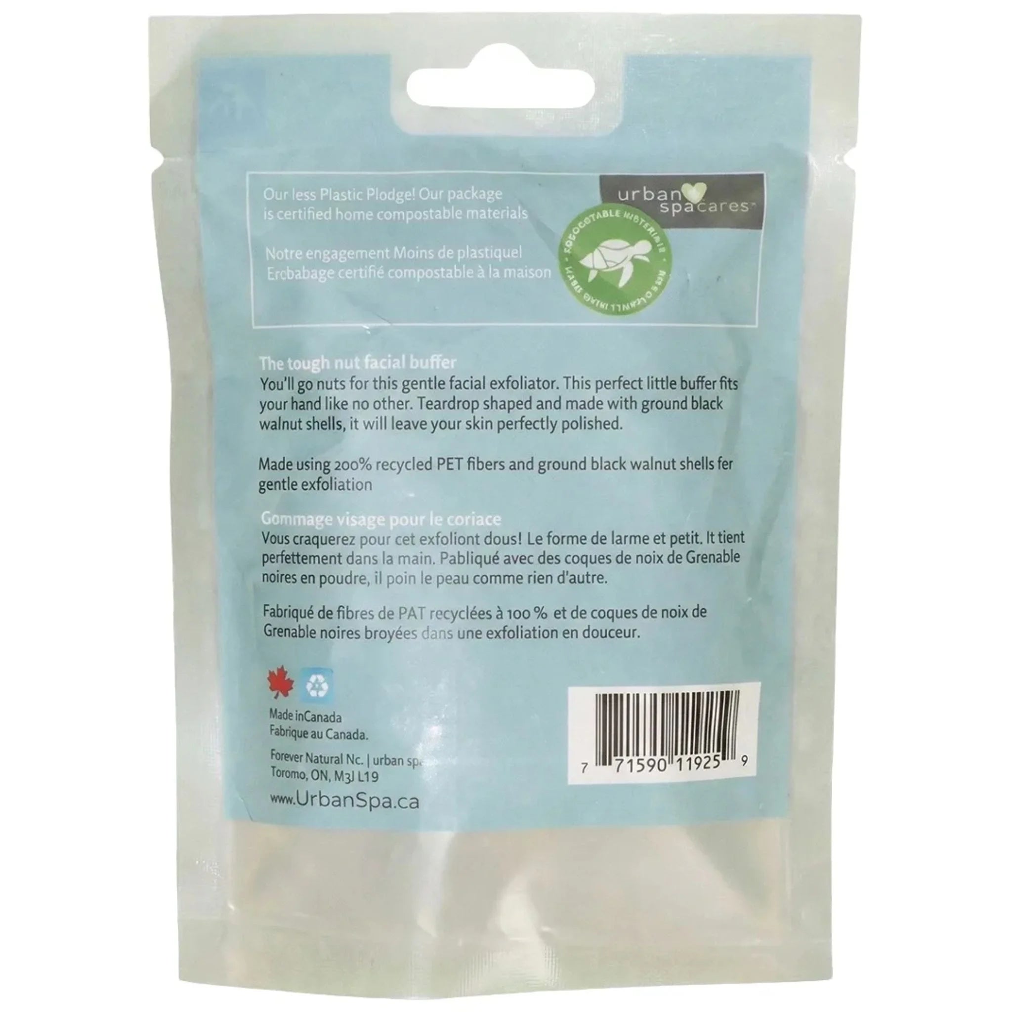 Urban Spa The Tough Nut Facial Buffer (1 Piece)