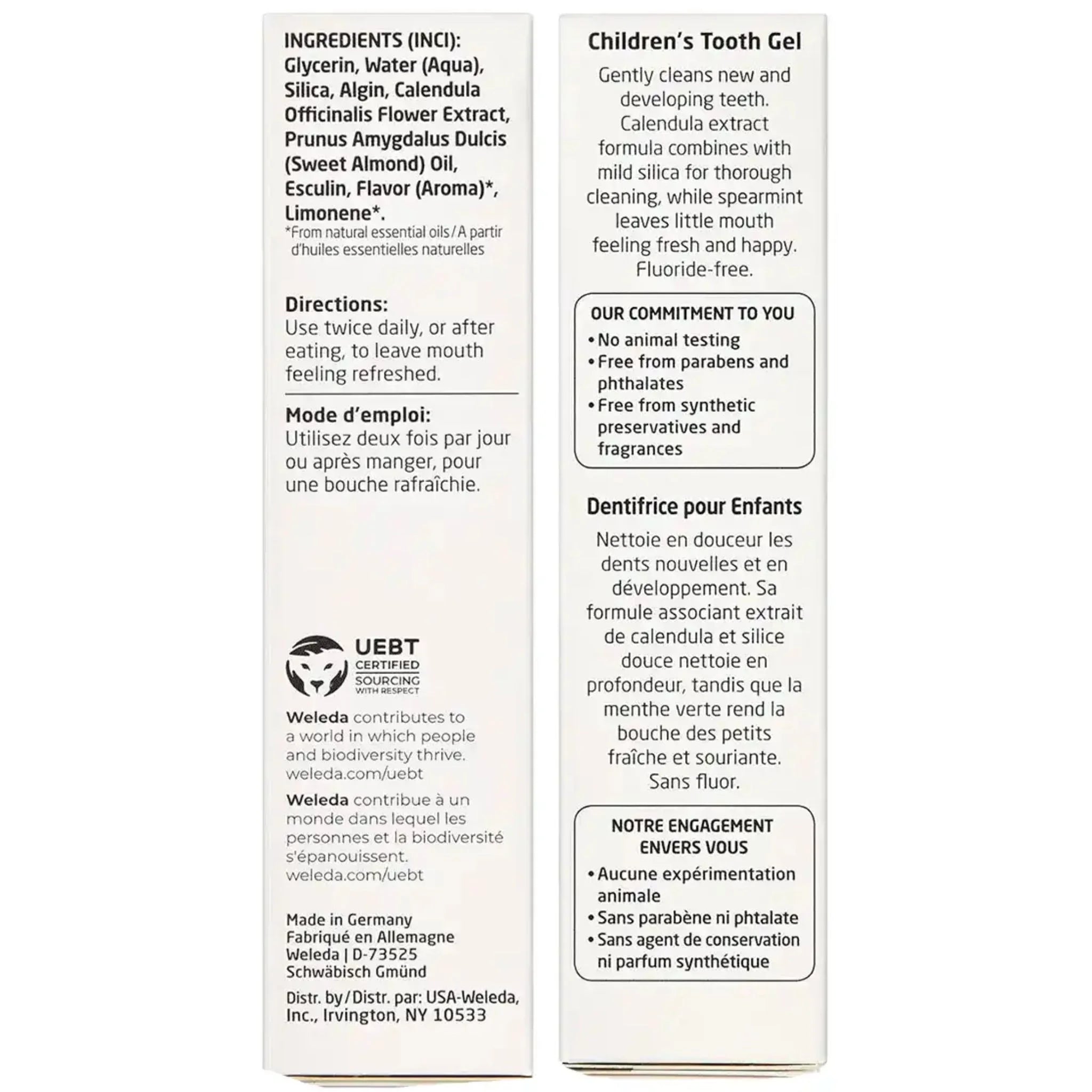 Weleda Spearmint Children's Tooth Gel - 50ml