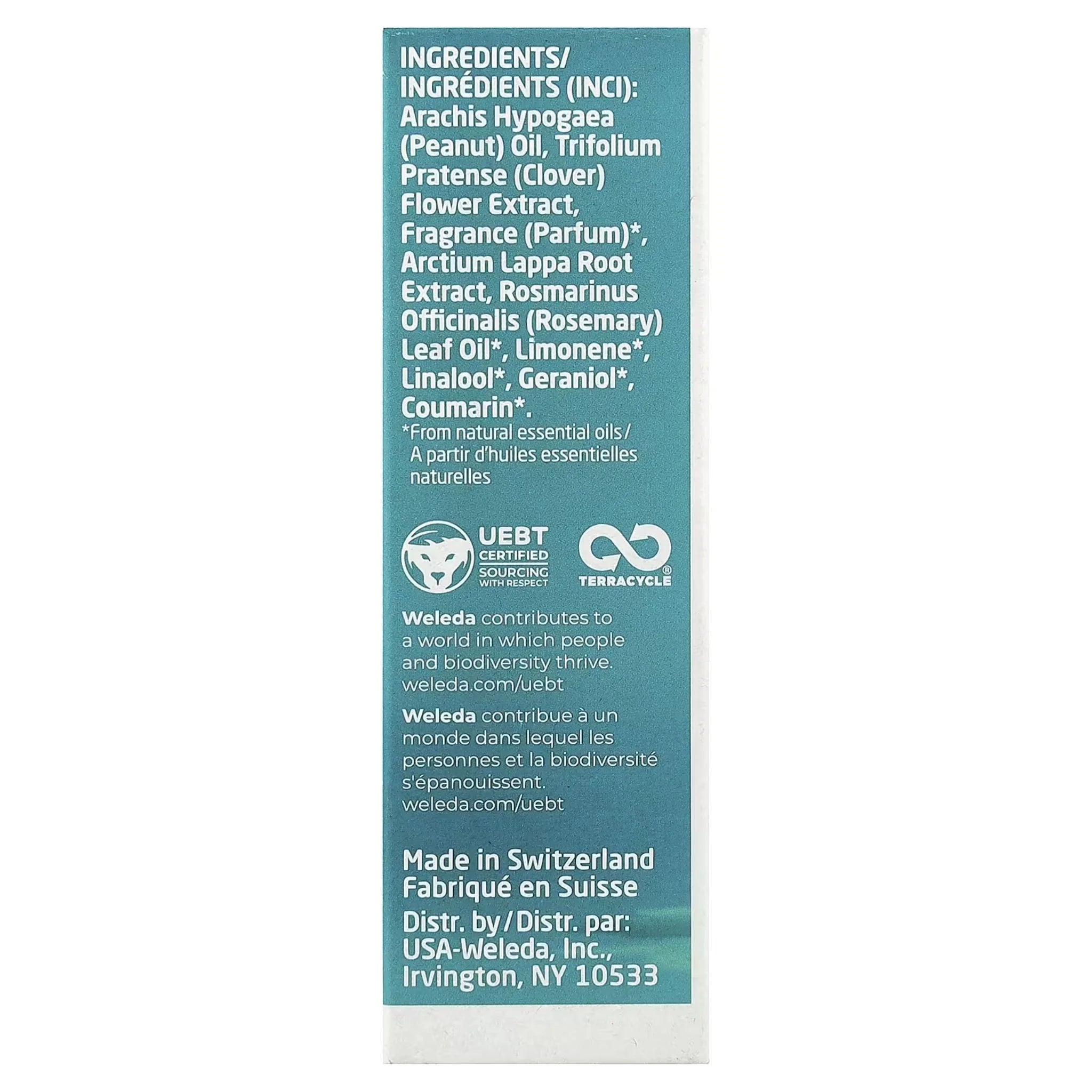 Weleda Rosemary Extracts Conditioning Hair Oil - 1.7 fl oz
