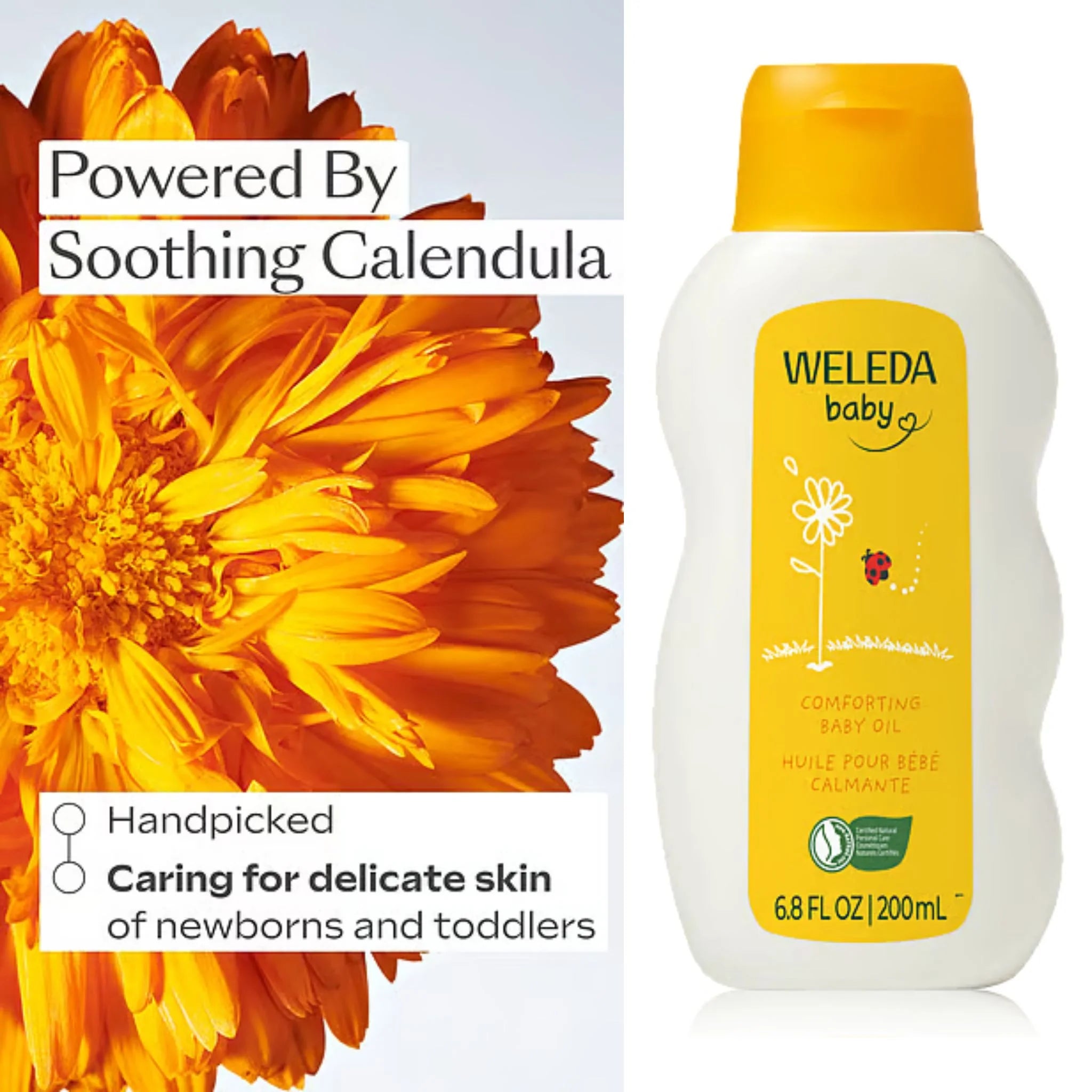 Weleda Calendula Comforting Baby Oil - 200ml