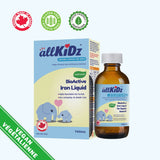 Allkidz Naturals BioActive Iron Liquid 100ml - Nature's Source Inc
