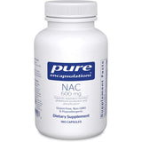 Pure Encapsulations NAC 600mg 180 Veg-Caps - Nature's Source Inc