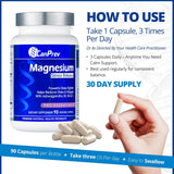 CanPrev Magnesium Stress Release 90c - Nature's Source Inc