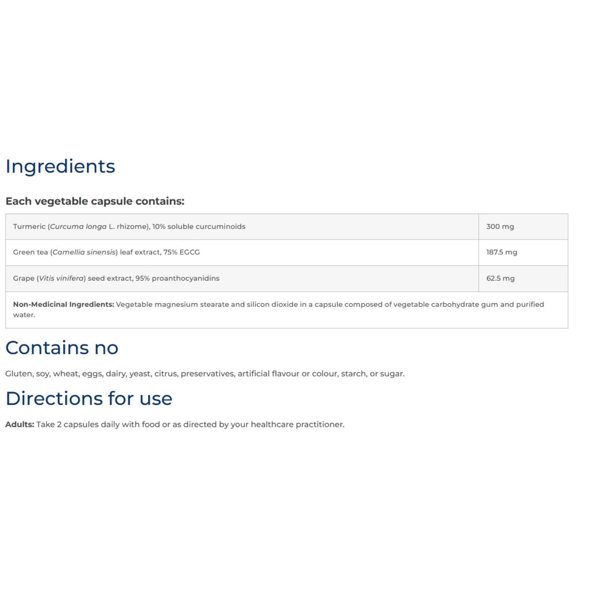 NFH Anti Ox SAP 120 Capsules - Nature's Source Inc