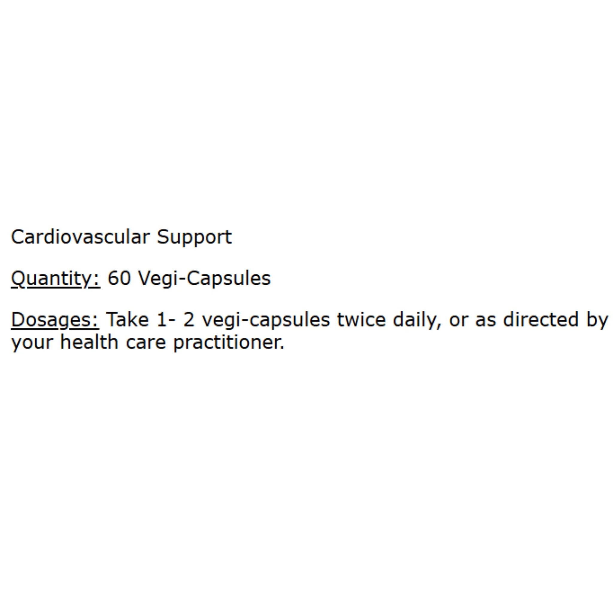 Restorative Formulations Cardiac Px 60 Vegi-Capsules - Nature's Source Inc