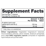 NFH ALA R+ SAP 90 Capsules - Nature's Source Inc