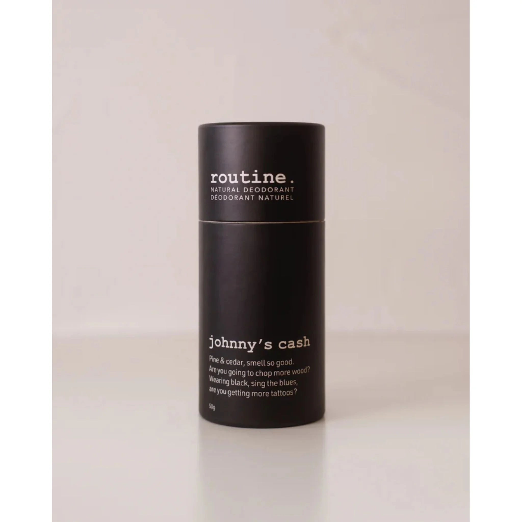 Routine Johnny's Cash Deodorant Stick 50g - Nature's Source Inc