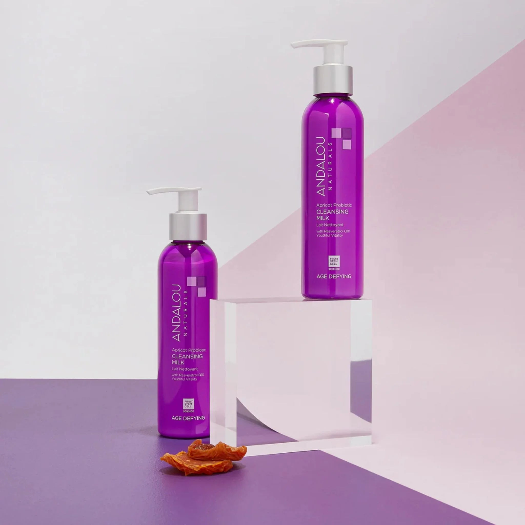 Andalou Naturals Age Defying Apricot Probiotic Cleansing Milk - 178ml