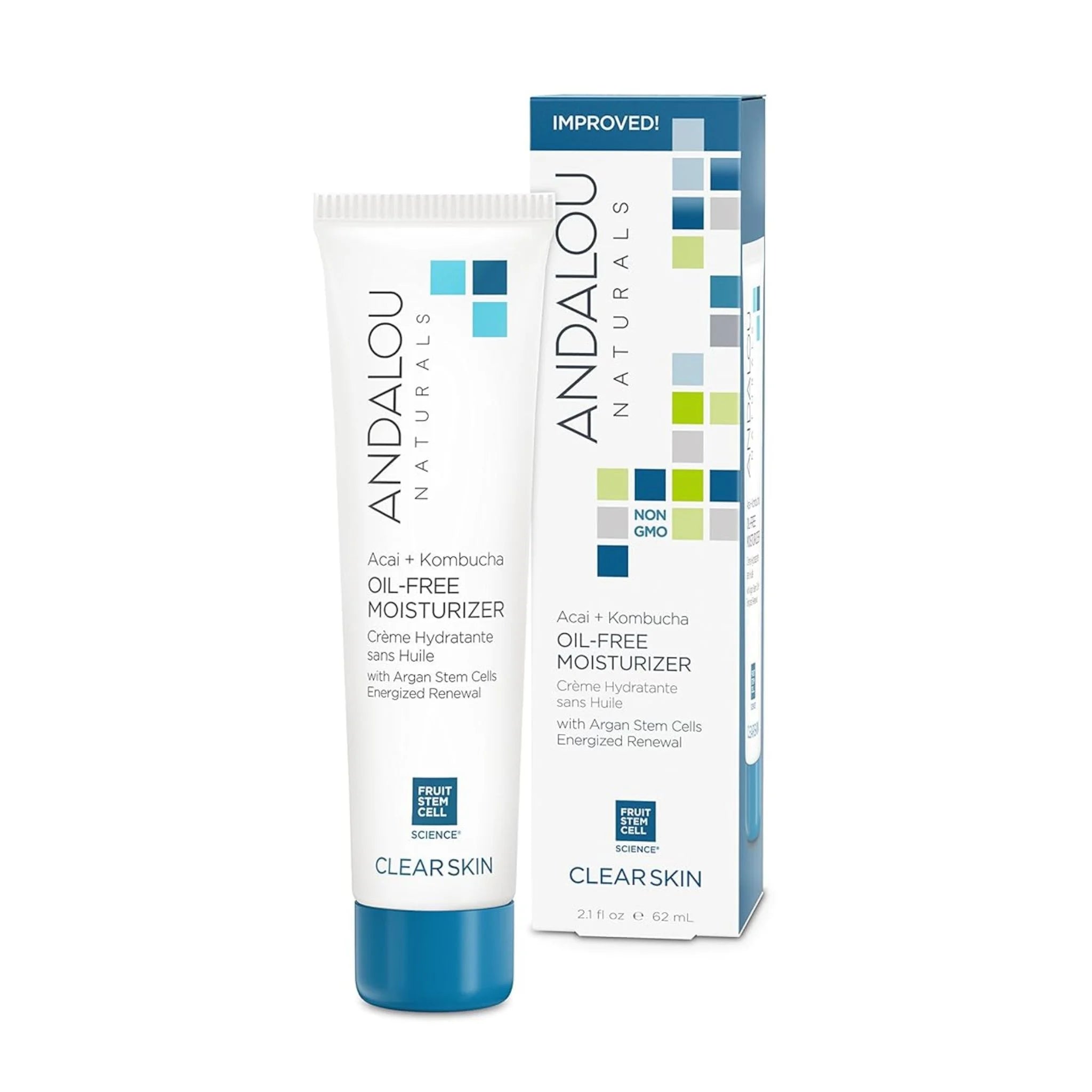 Andalou Naturals Acai + White Tea Oil-Free Moisturizer - 62 ml