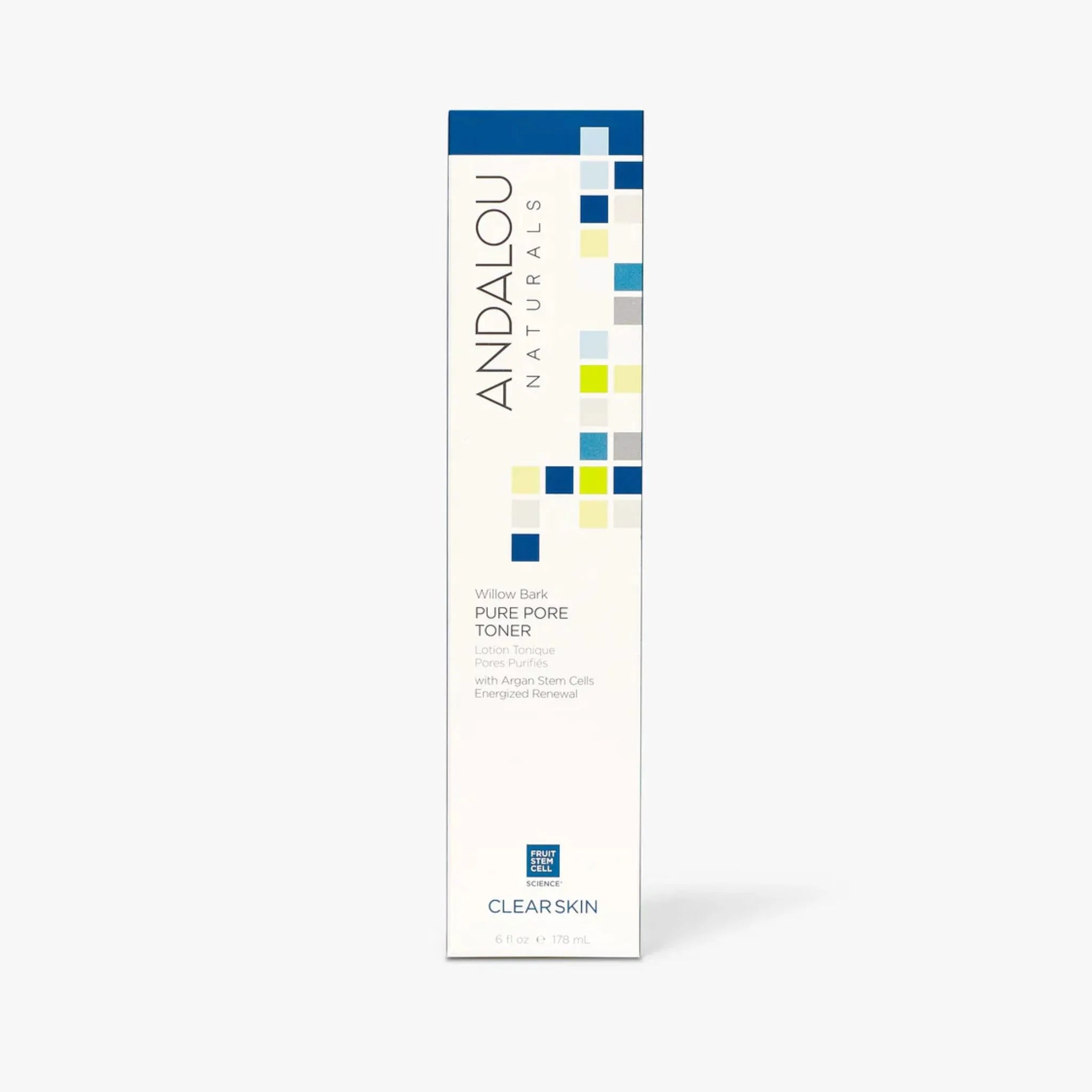 Andalou Aloe + Willow Bark Pore Toner 178ml