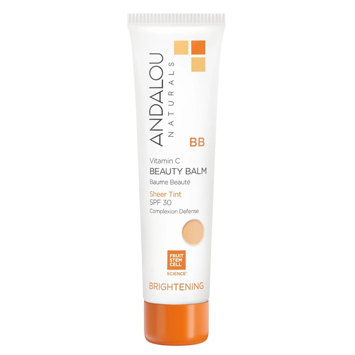Andalou Naturals Sheer Tint SPF 30 Brightening Vitamin C Beauty Balm - 58ml