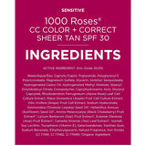 Andalou Naturals 1000 Roses Colour & Correct Sheer Tan SPF30 - 58ml