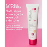 Andalou Naturals 1000 Roses Colour & Correct Sheer Tan SPF30 - 58ml
