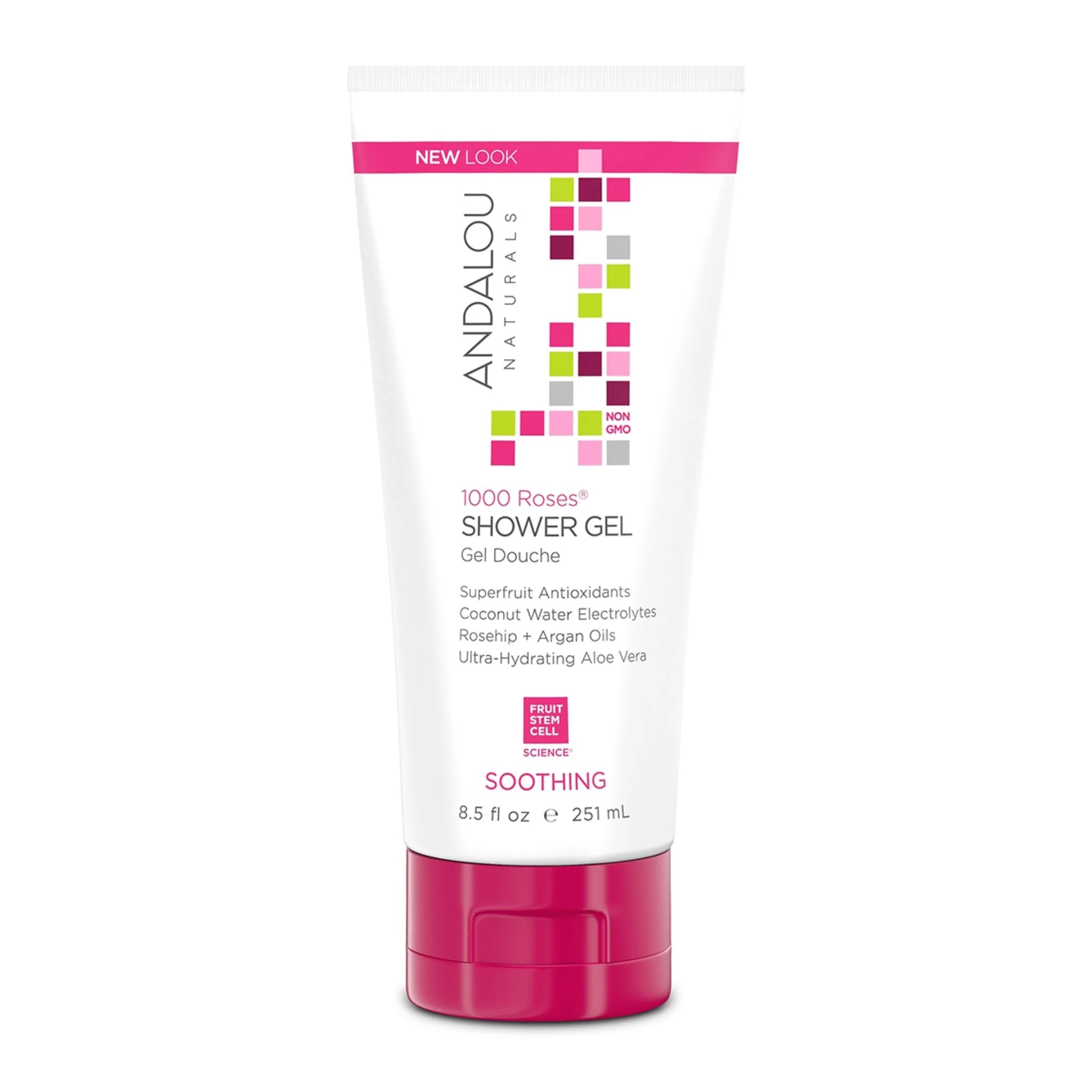 Andalou 1000 Roses Soothing Shower Gel 251ml