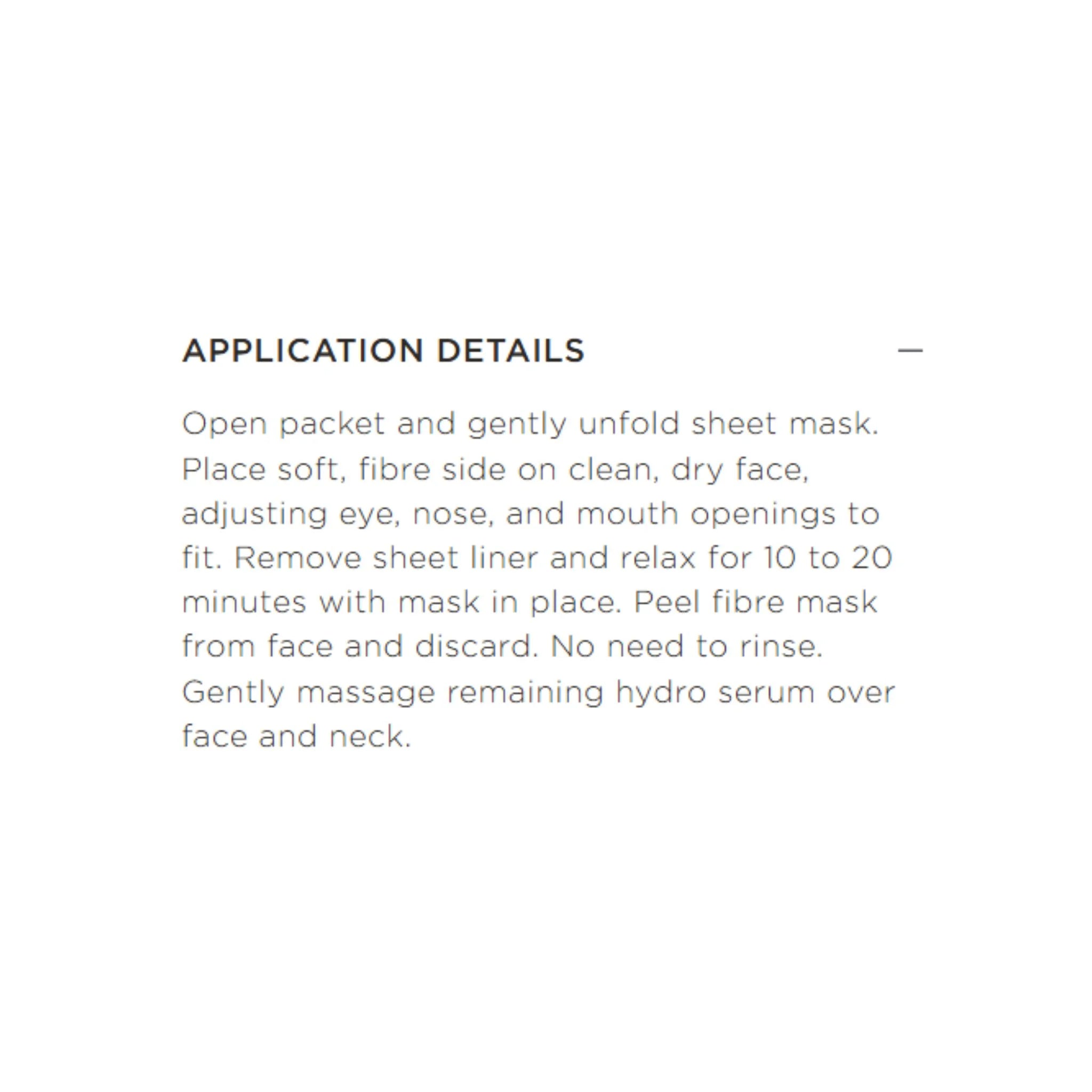 Andalou Clarifying Hydro Facial Mask 18ml