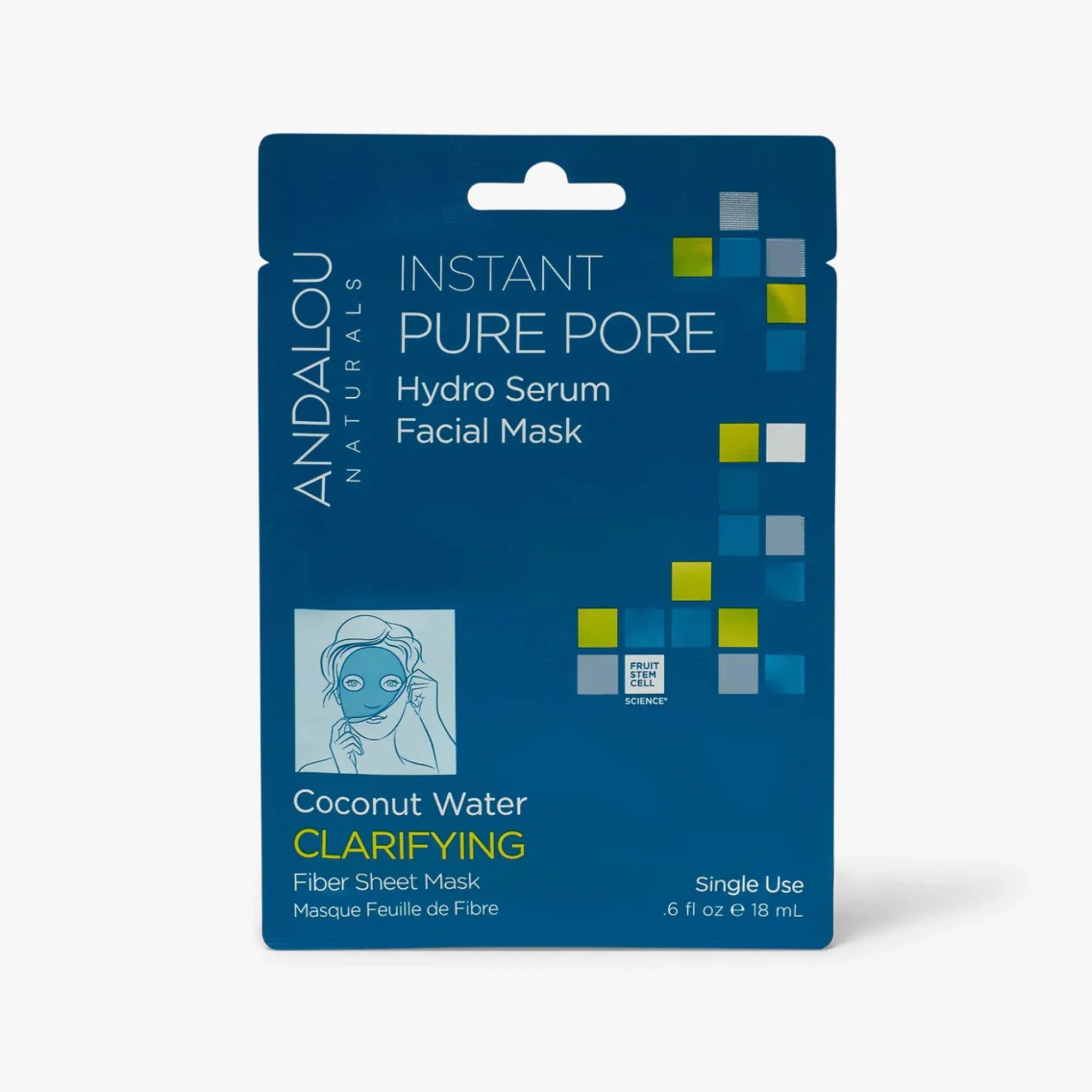 Andalou Clarifying Hydro Facial Mask 18ml