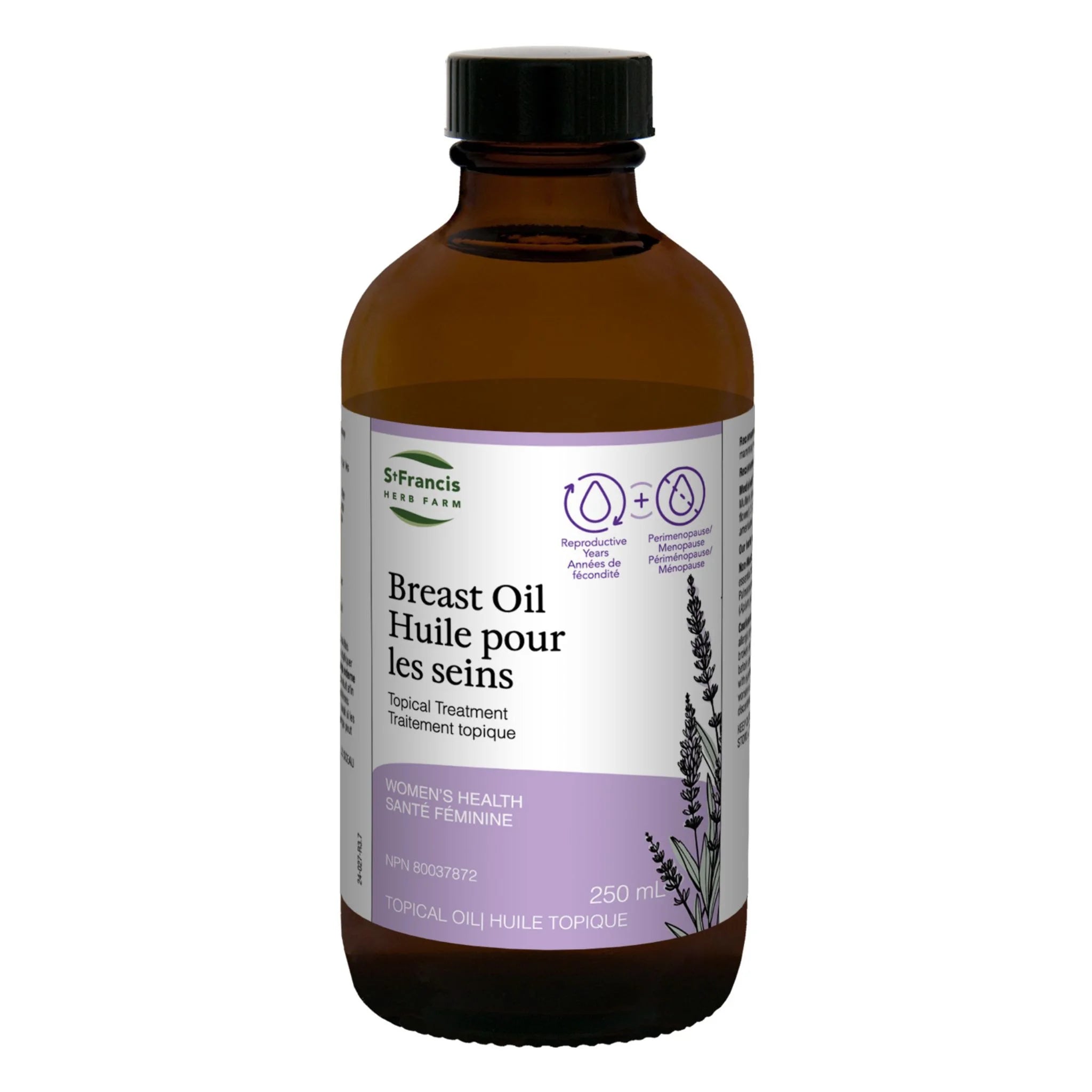 St. Francis Herb Mastos Breast Oil 250ml - Nature's Source Inc