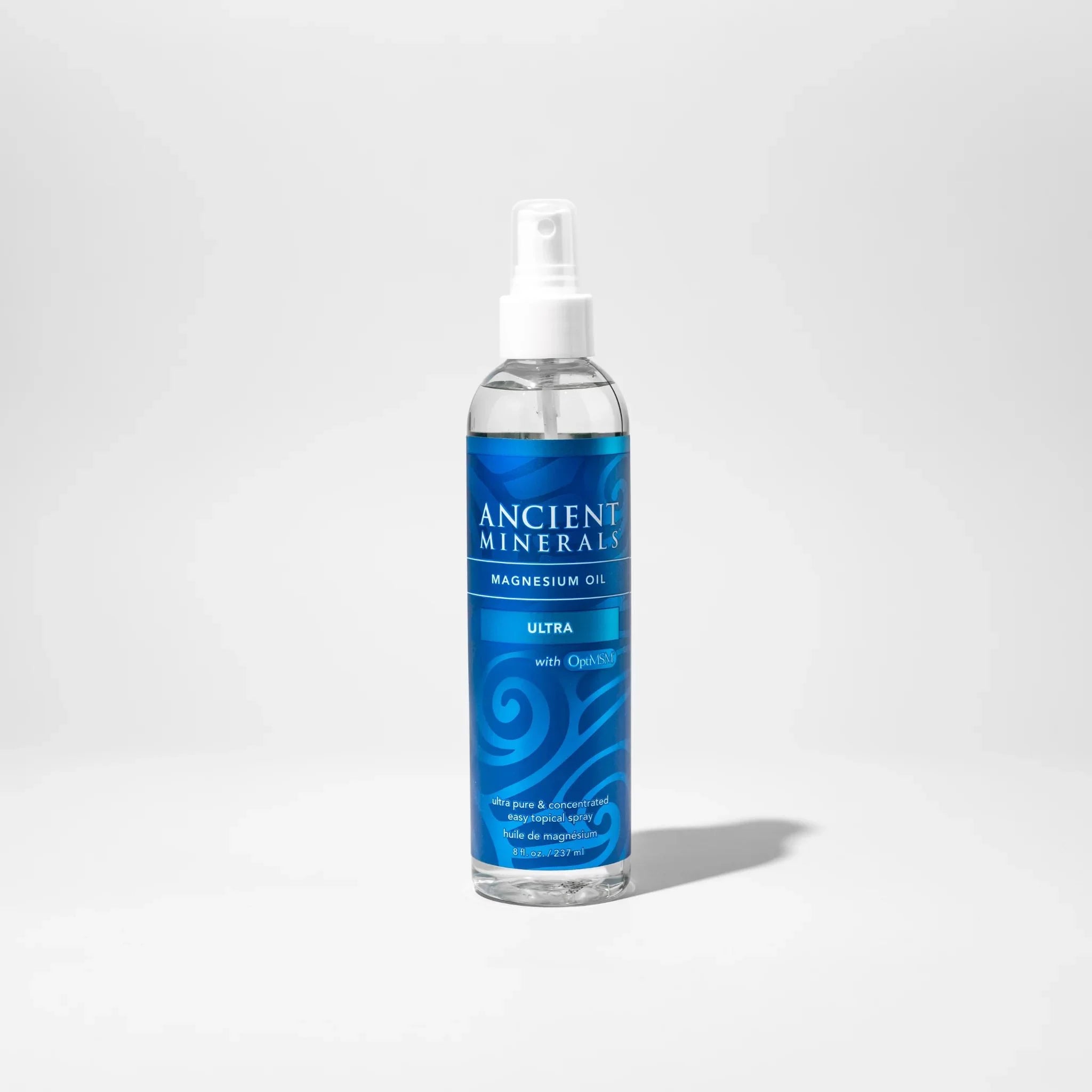 Ancient Minerals Magnesium Oil ULTRA + MSM 237ml