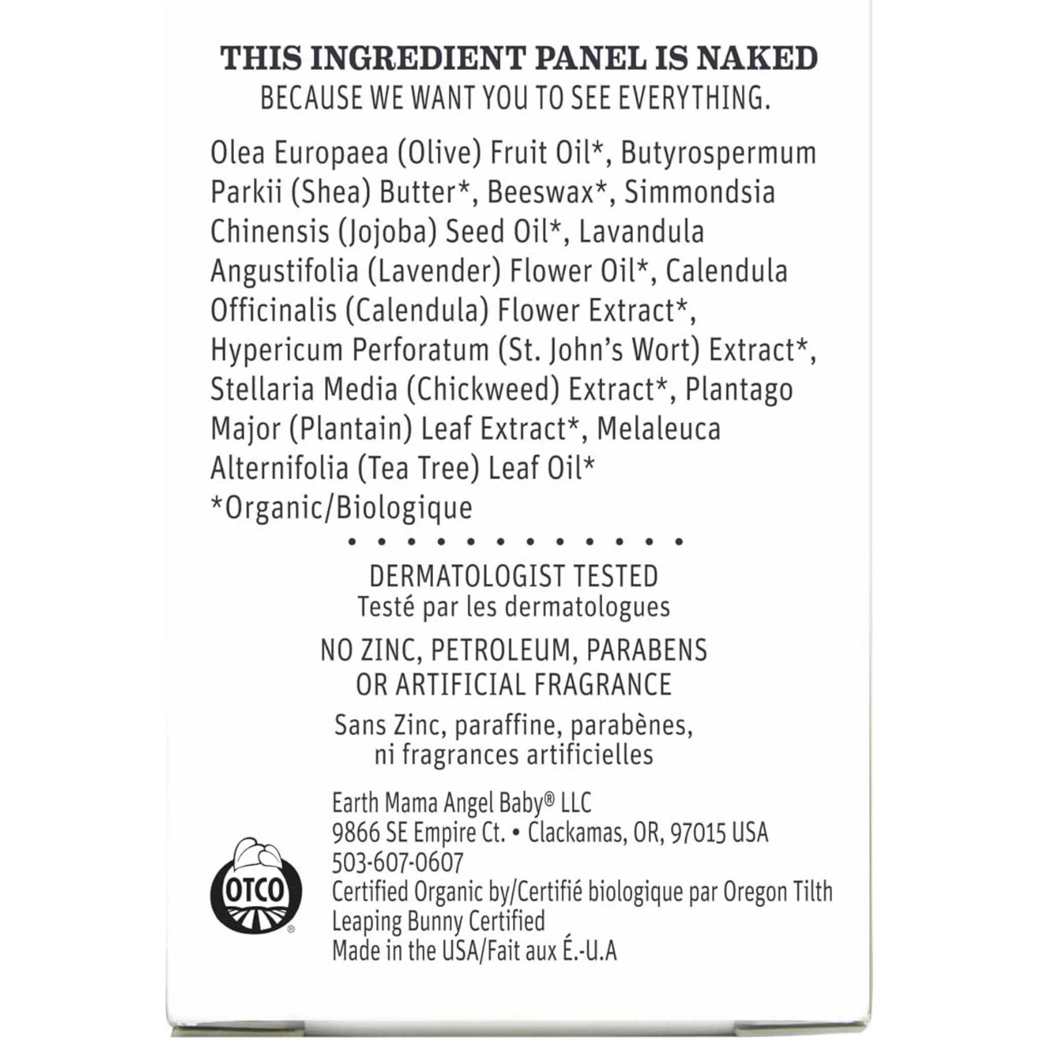 Earth Mama Baby Organic Diaper Balm 60ml - Nature's Source Inc