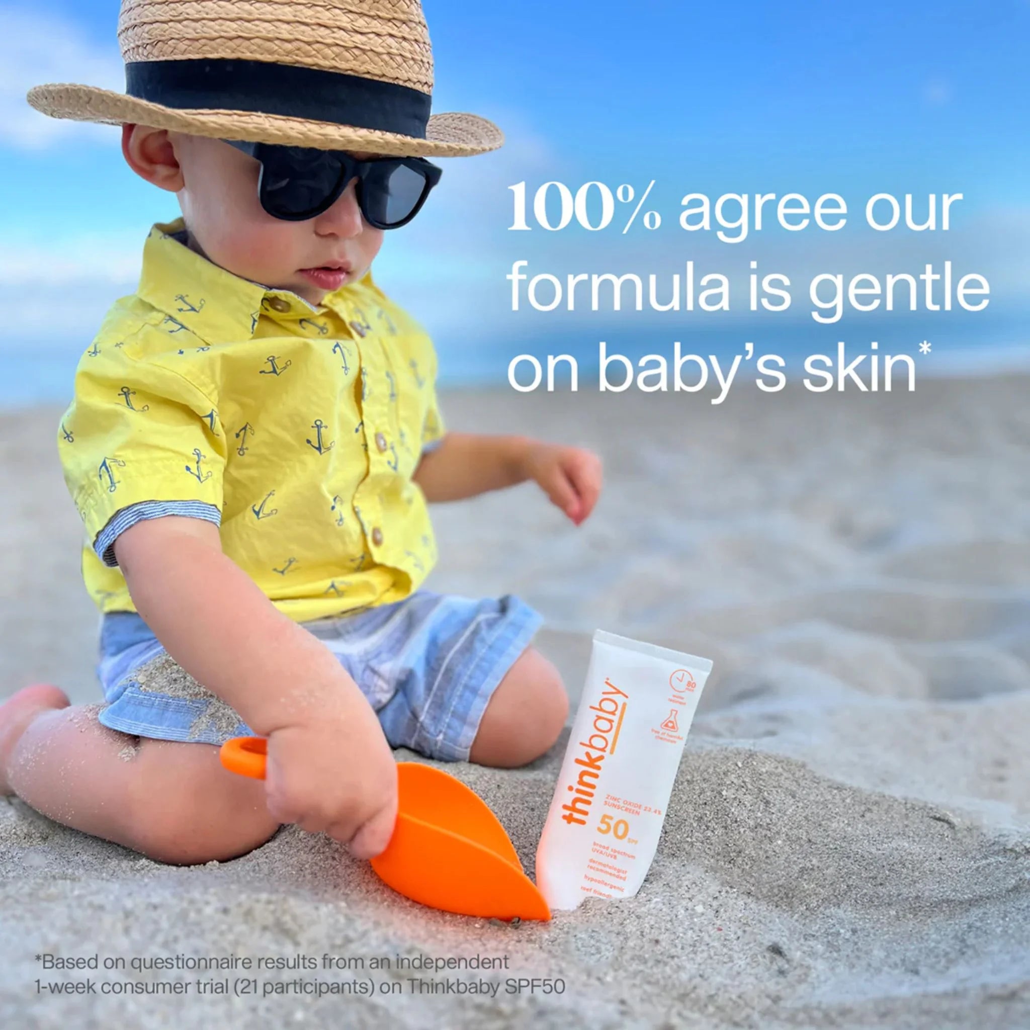 Thinkbaby SPF 50+ Safe Sunscreen (89ml)