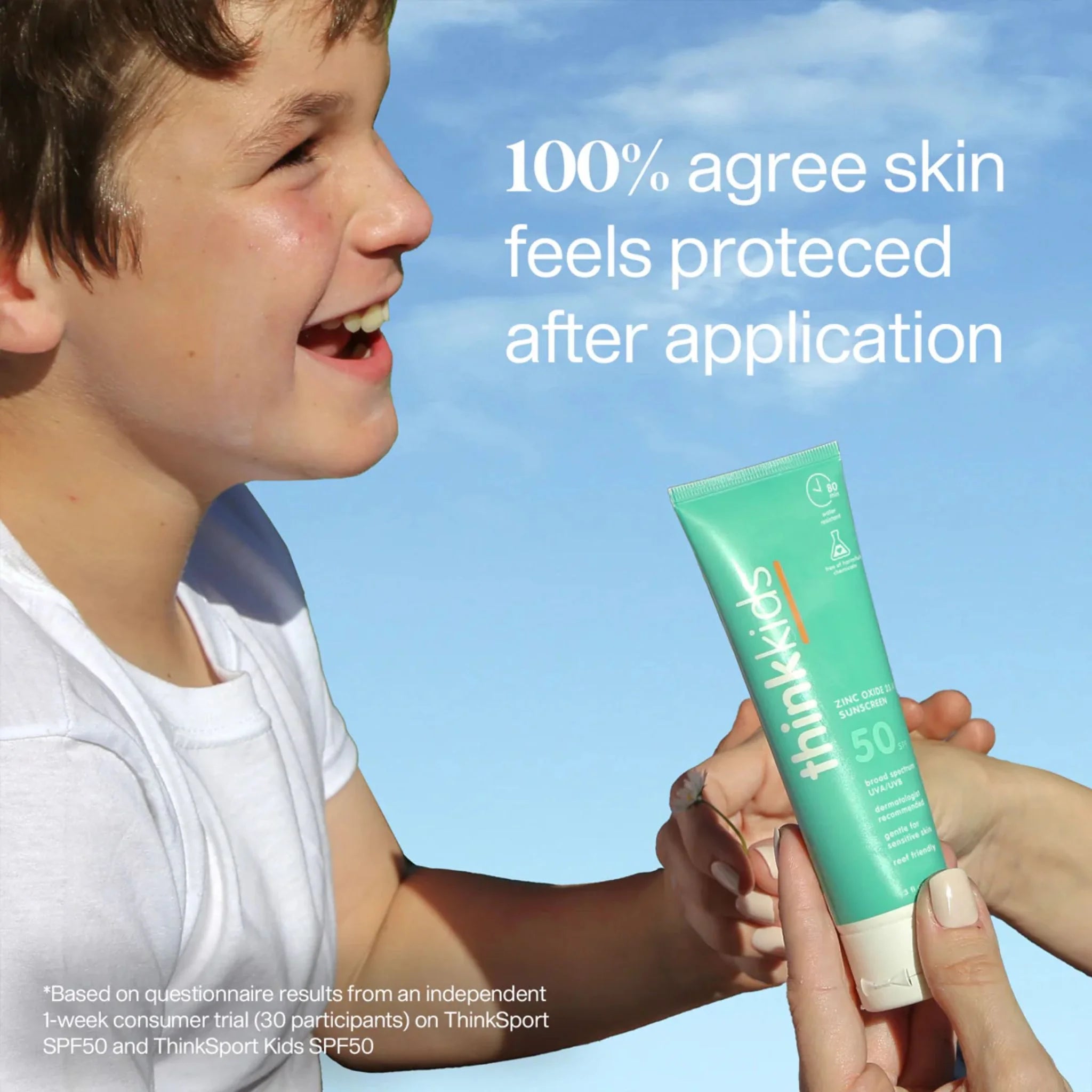 ThinkSport SPF50+ Kids Sunscreen - 89ml