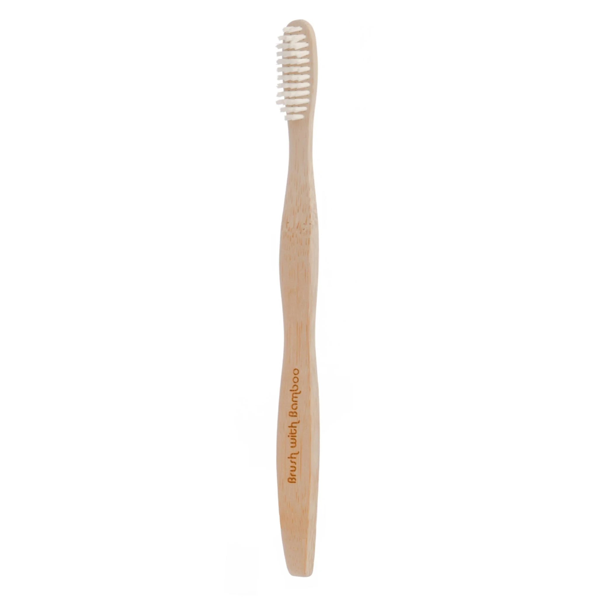 Brush With Bamboo Adult Toothbrush (1 Piece)