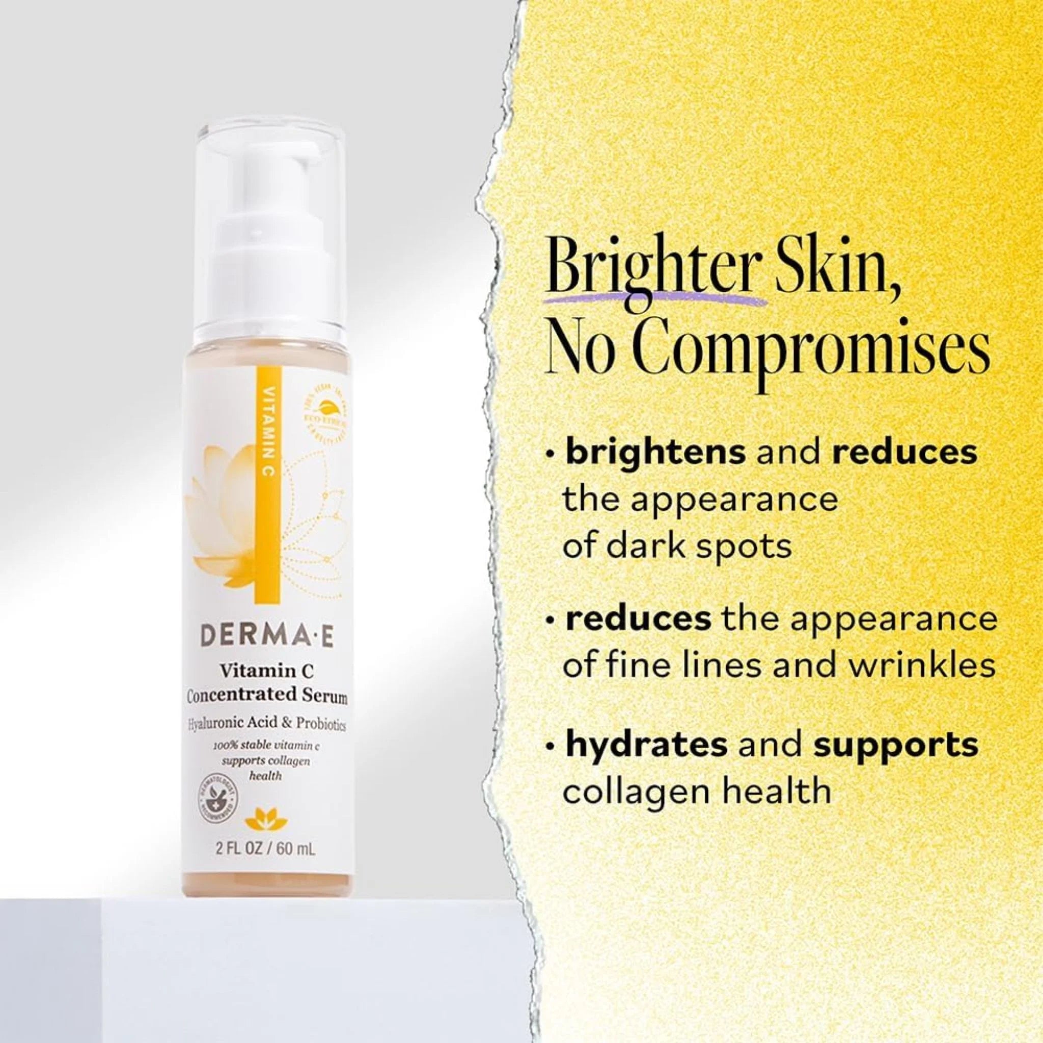 Derma E Vitamin C Concentrated Serum (Hyaluronic Acid) - 60ml