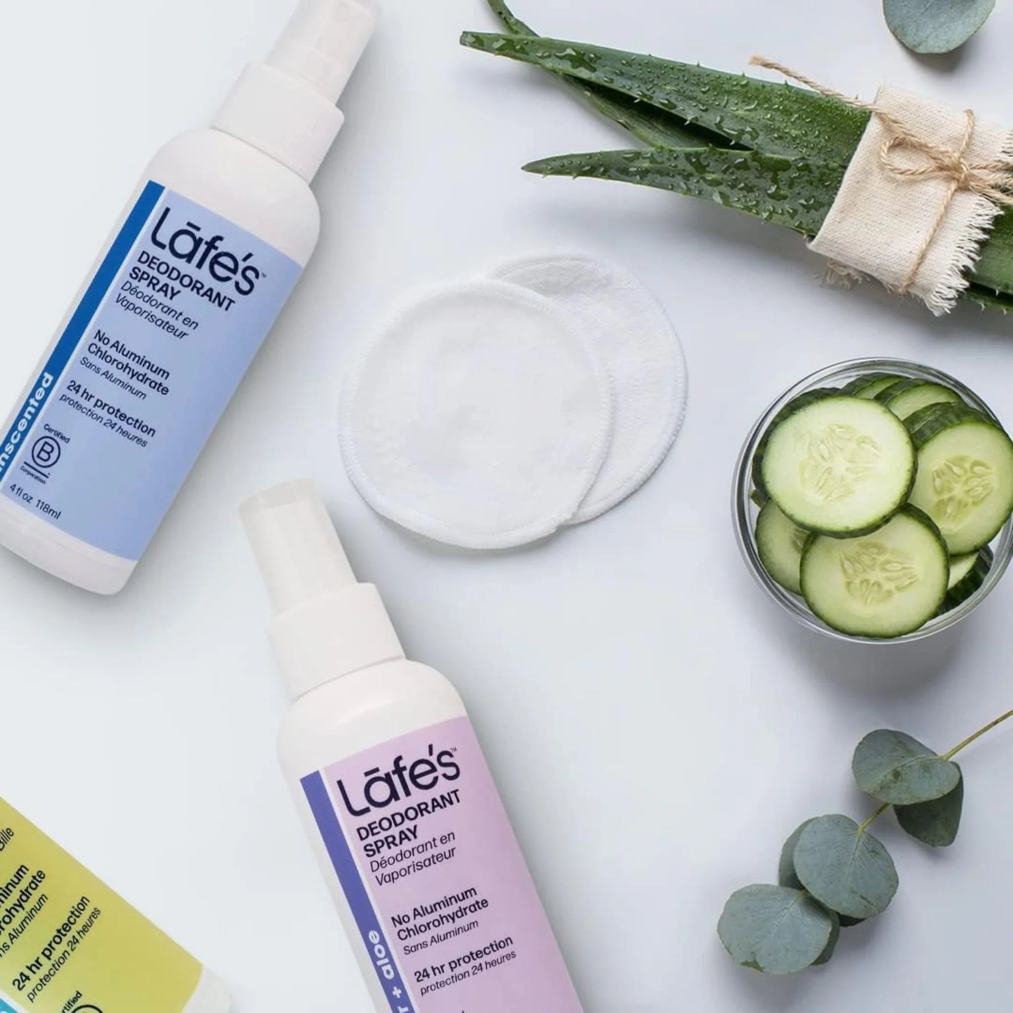 Lafe's Body Care Unscented Natural Deodorant Spray 118ml
