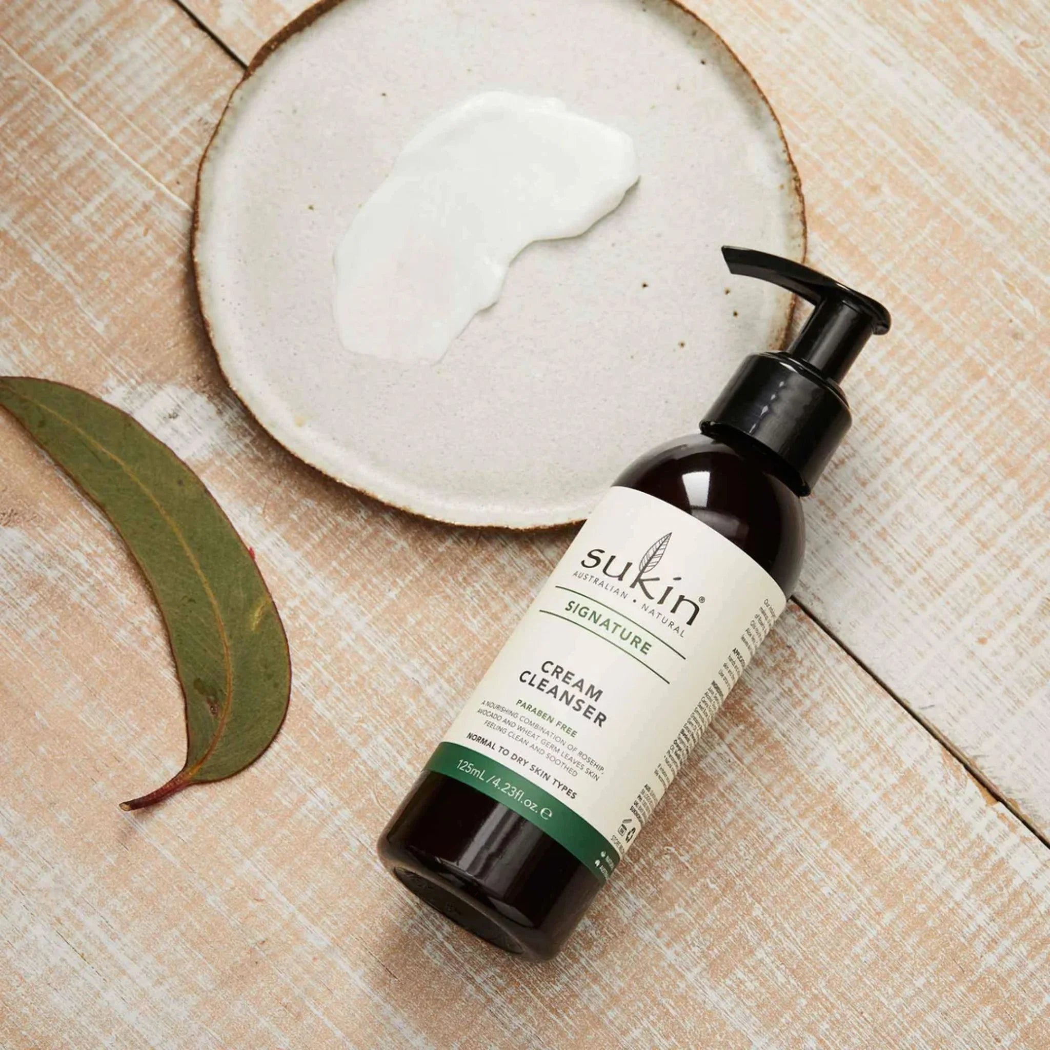 Sukin Signature Cream Cleanser Pump 125ml
