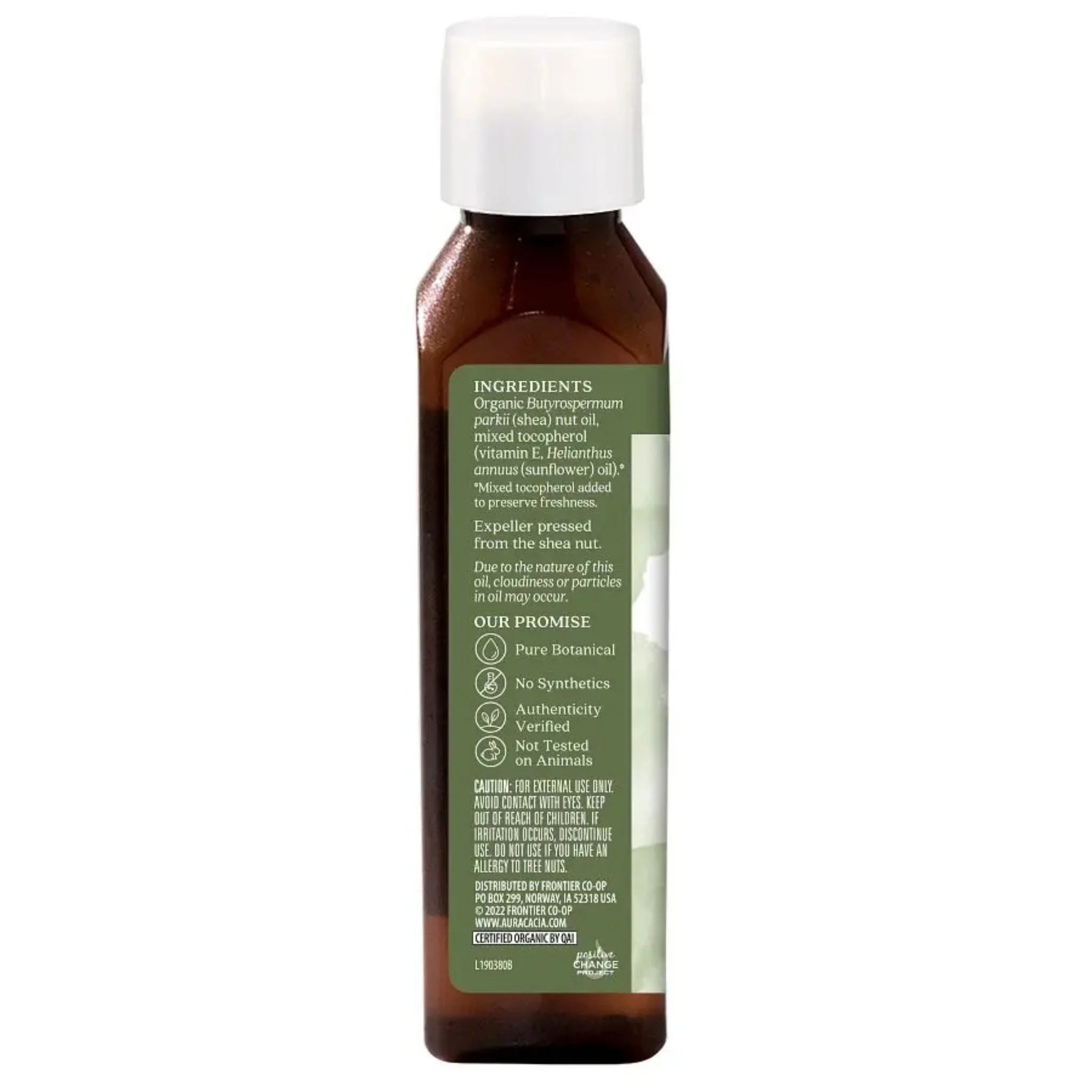 Aura Cacia Organic Shea Nut Oil 118ml
