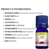 Divine Essence Wild Myrrh Essential Oil 5ml