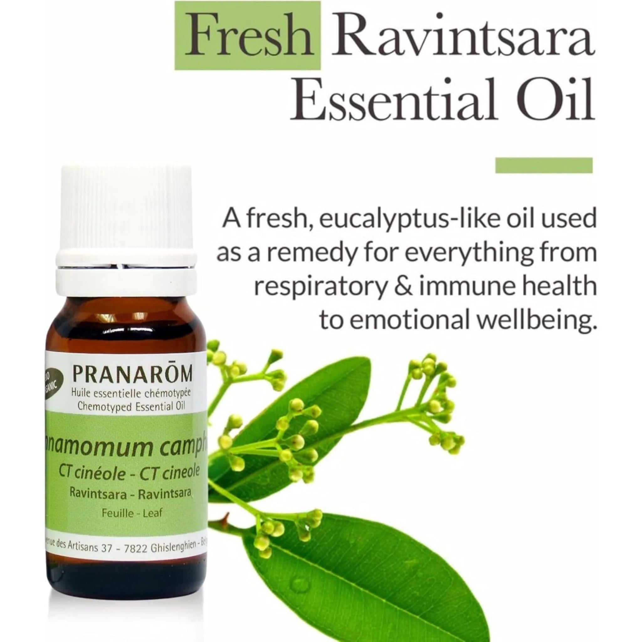 Pranarom Ravintsara Essential Oil 10ml