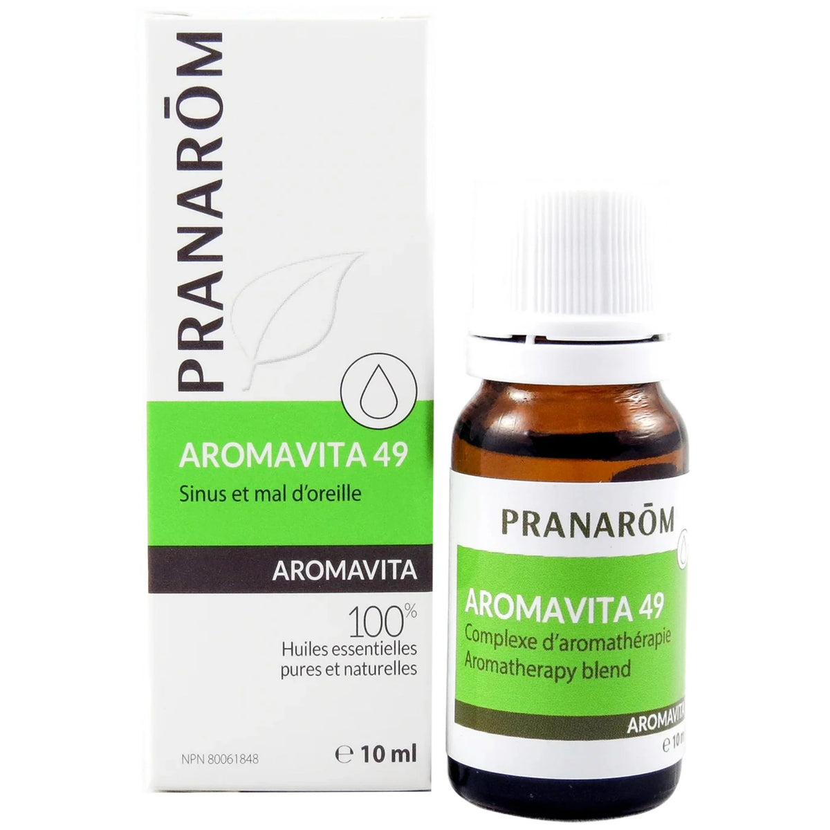 Pranarom Aromavita 49 Sinus & Earache - 10ml