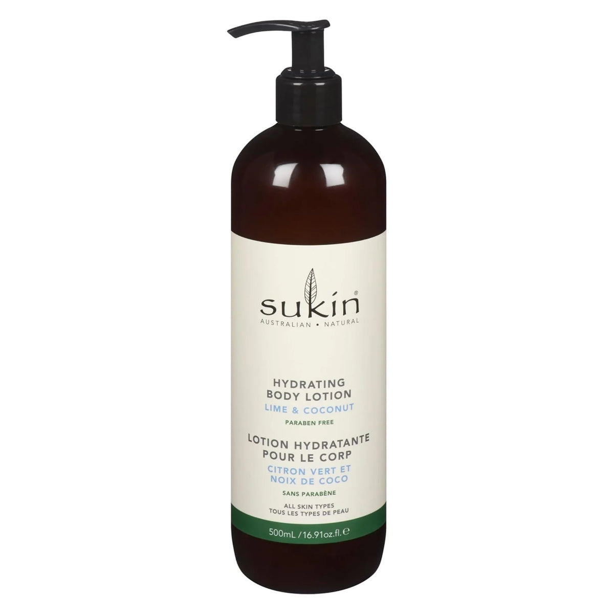 Sukin Hydrating Body Lotion Lime and Coconut 500ml